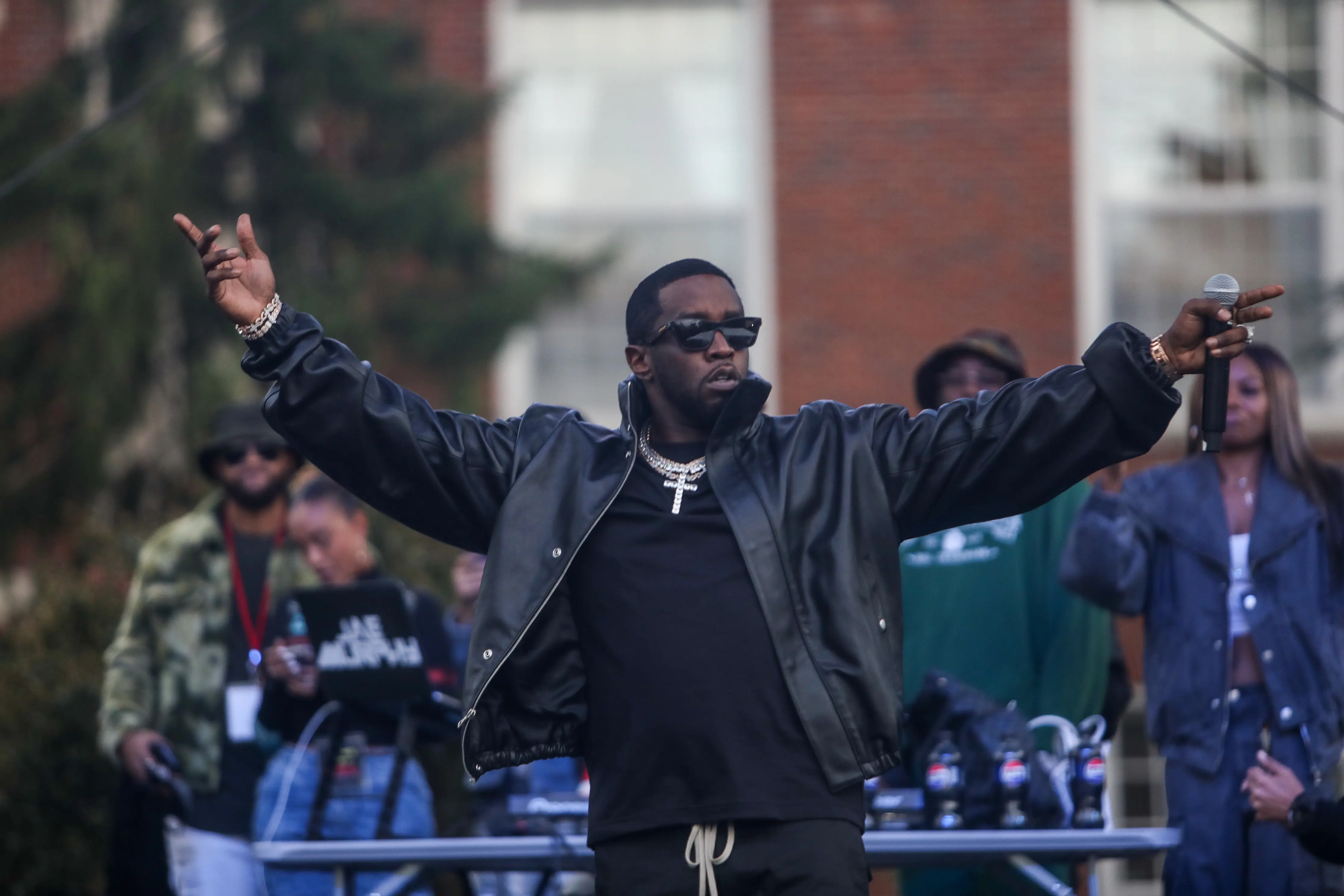 WASHINGTON, DC - OCTOBER 20: Sean "Diddy" Combs performs at Howard University's Yardfest on October 20, 2023 in Washington, DC. (Photo by Thaddaeus McAdams/WireImage)