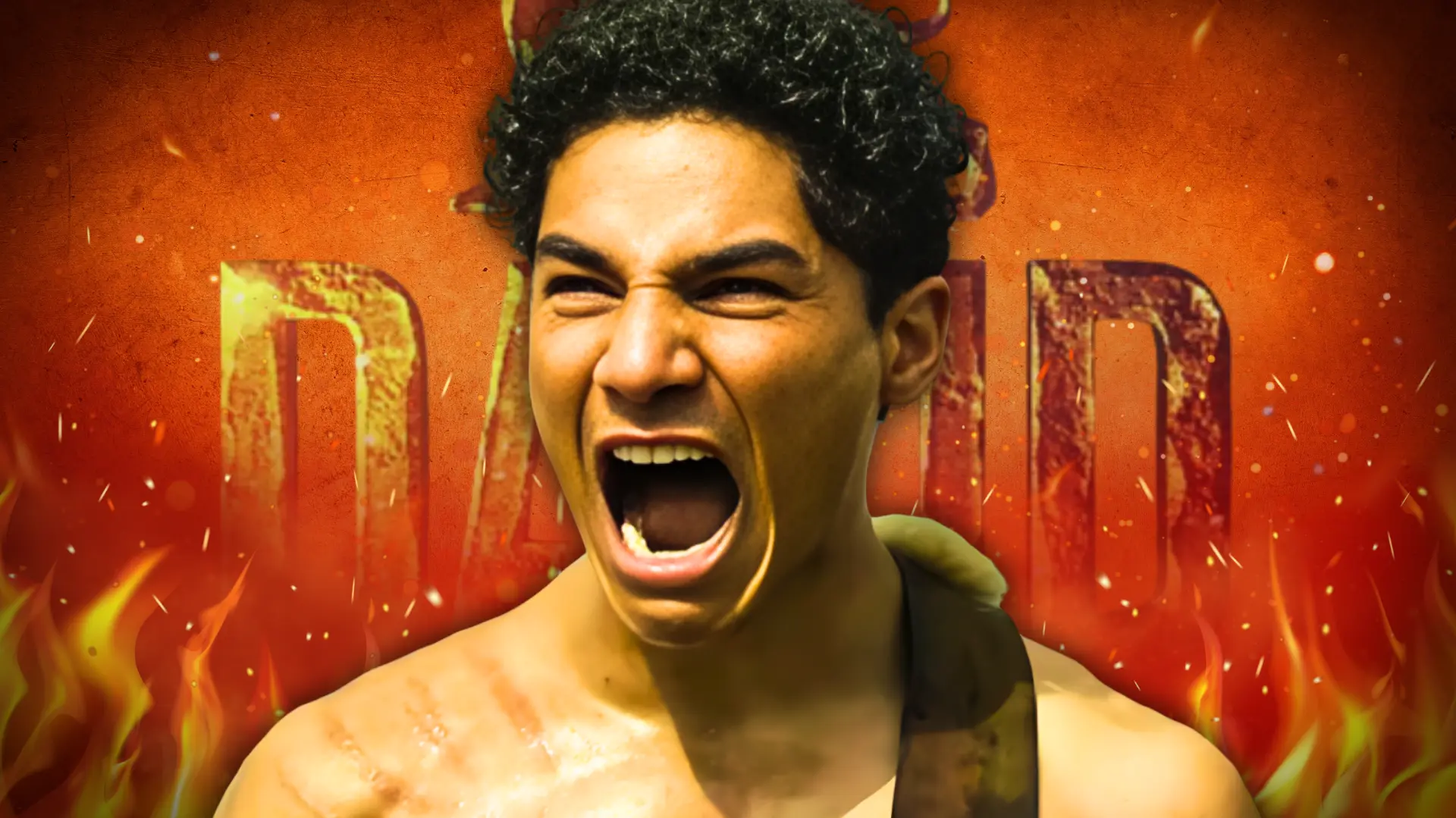 A clip from Fox Nation's new Docudrama "David: King of Israel" (Custom cover edited by Primetimer, Original Image ©️Fox Nation)