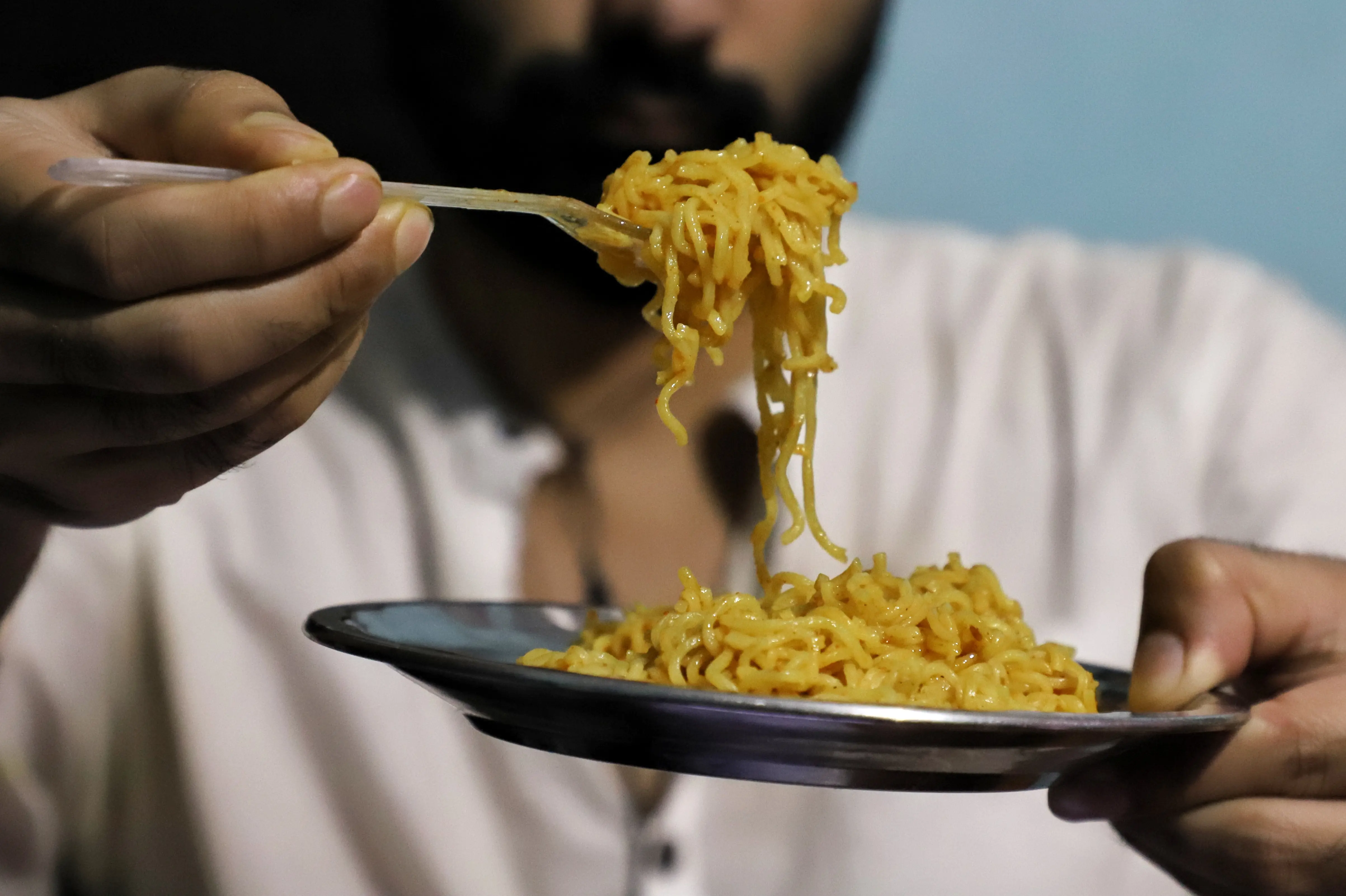 An influencer showed Maggi capsules (representative image). (Photo by Nasir Kachroo/NurPhoto via Getty Images)