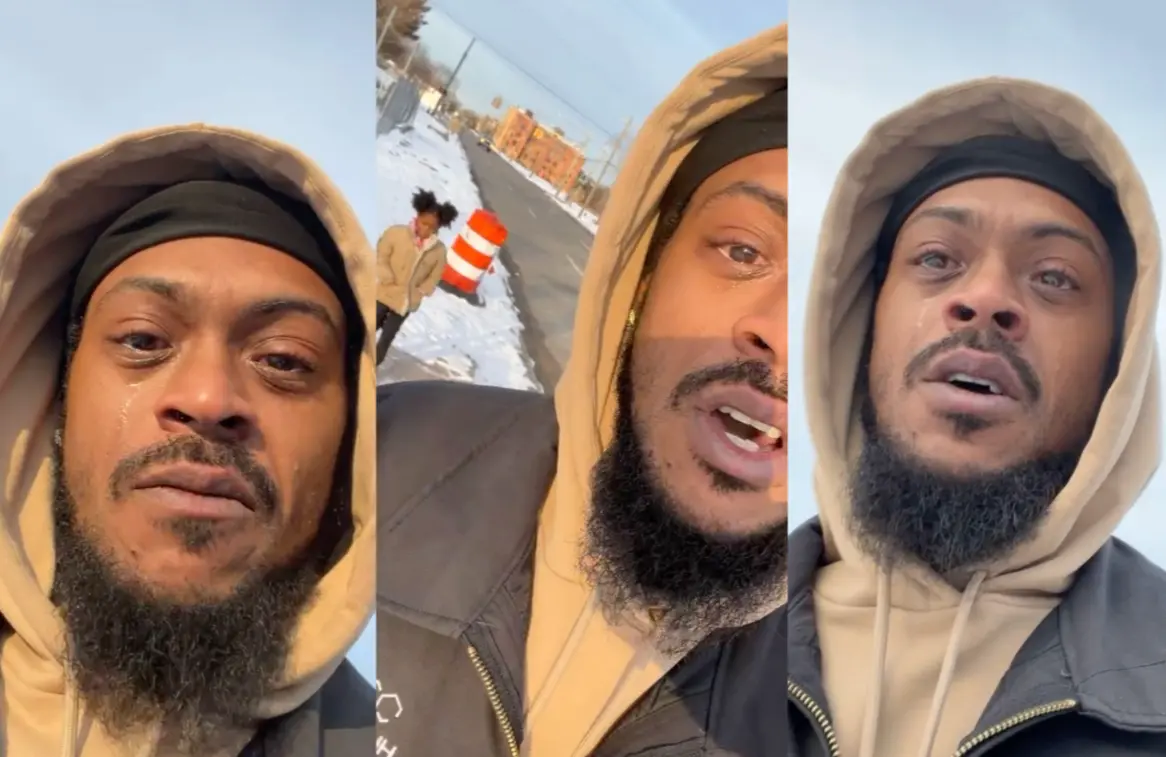 Joshua Threatt recently went viral for escorting a 6-year-old girl walking alone in cold to her school (Image via Facebook/Joshua Threatt)