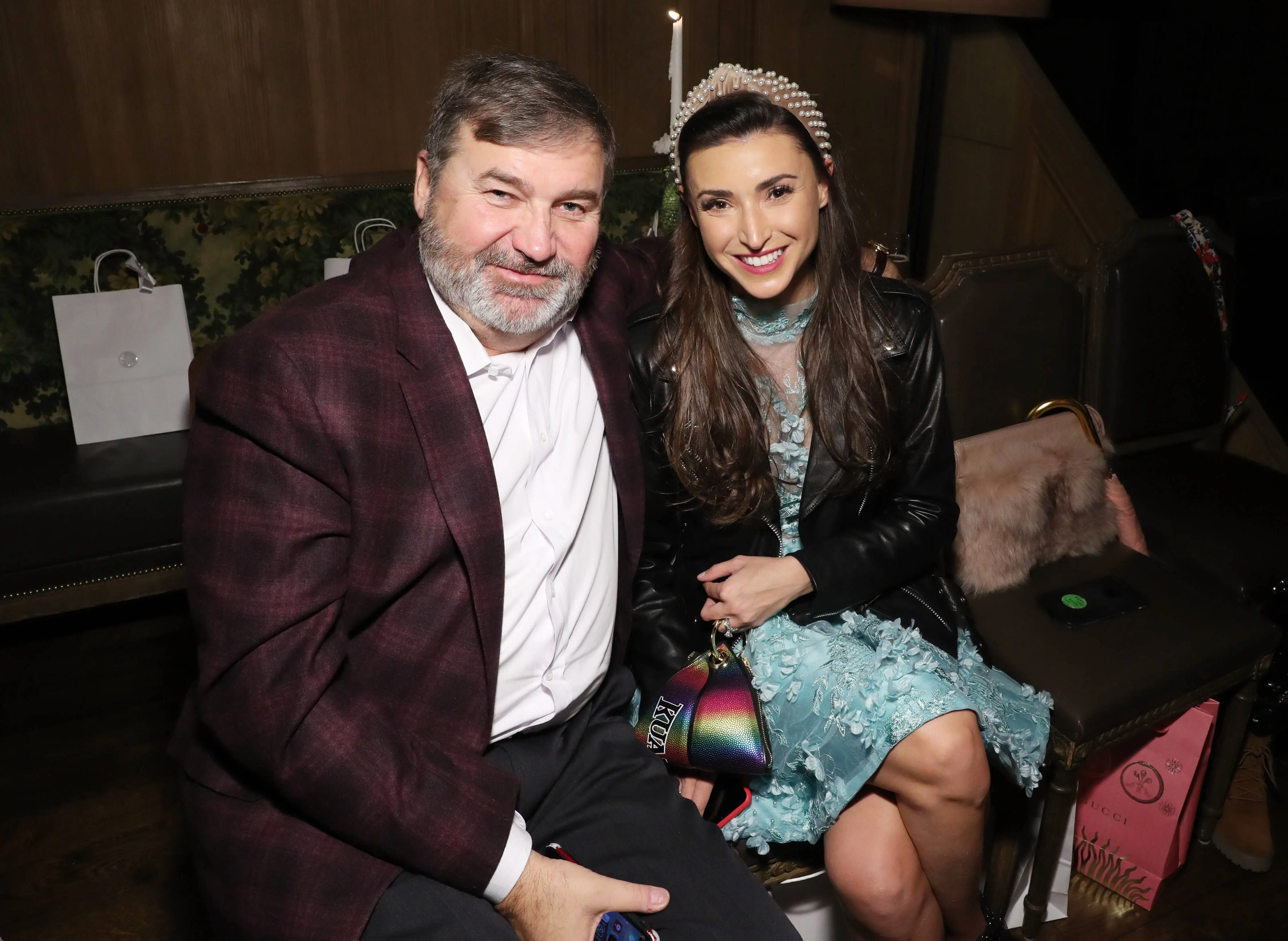 Todd Bradley and Bronwyn Newport (Image via Getty)