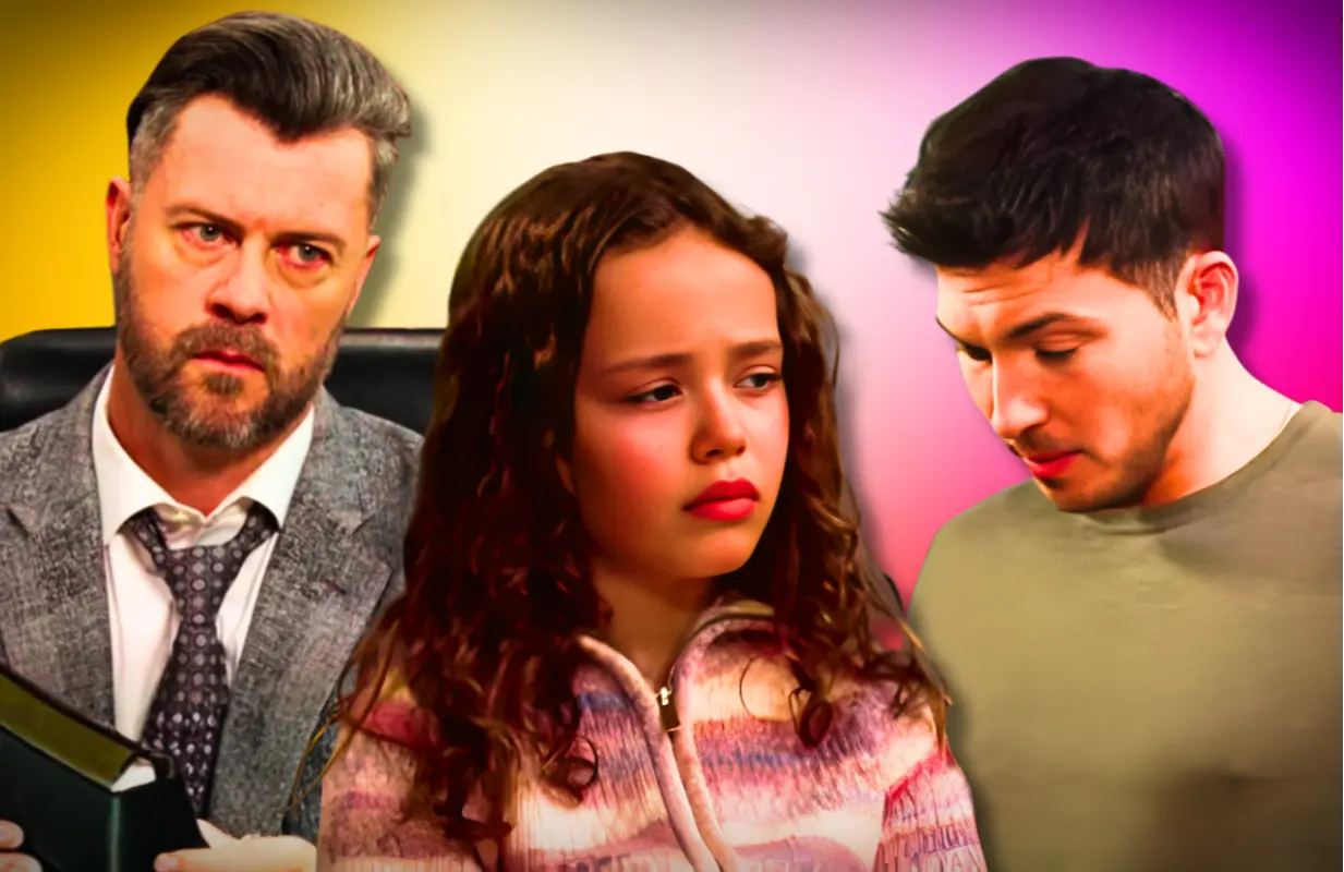 EJ, Rachel and Alex of Days of Our Lives [Custom cover edited by Primetimer. Original Images © Peacock]