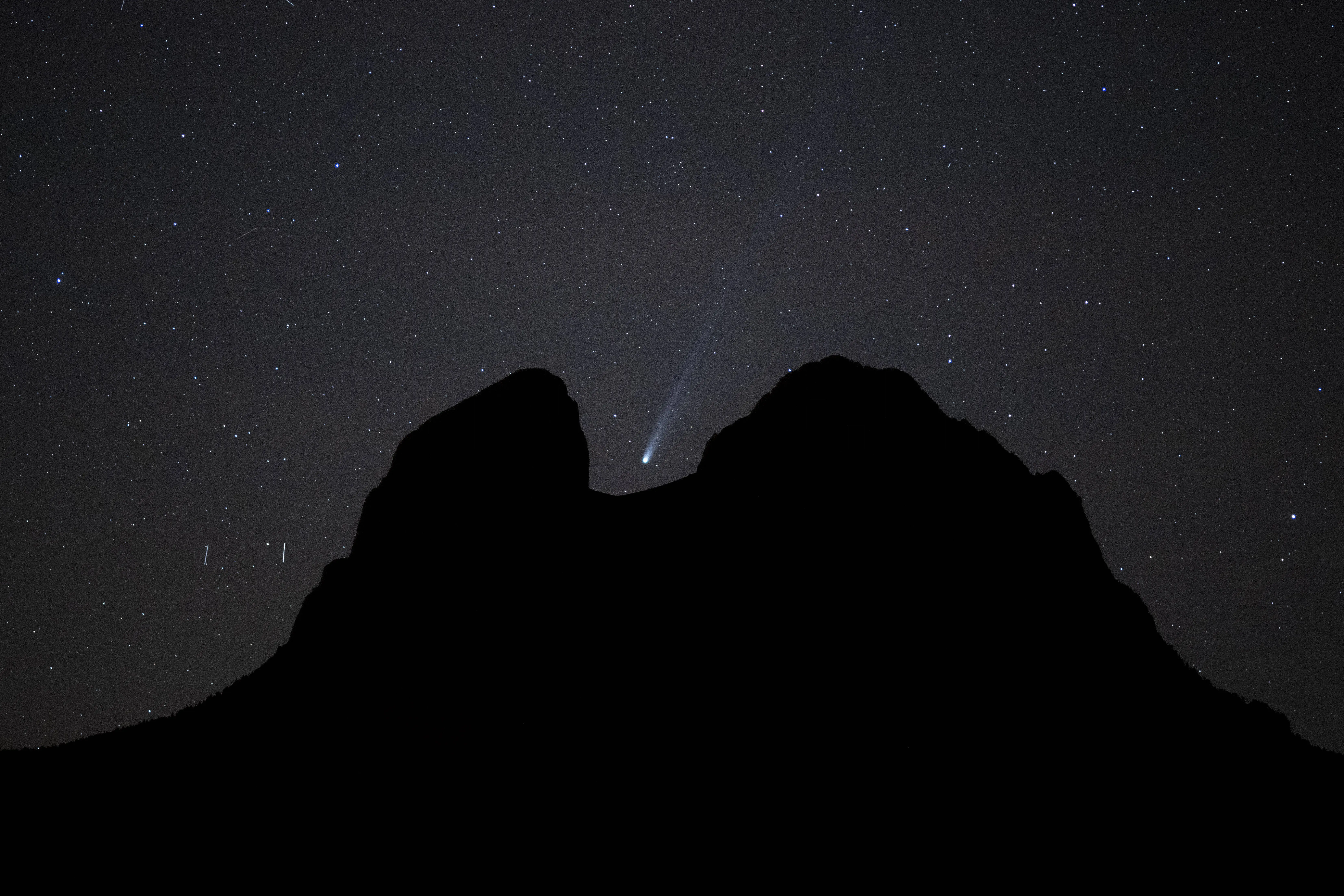 The comet C/2019 U6, Lemmon (Image via Getty)
