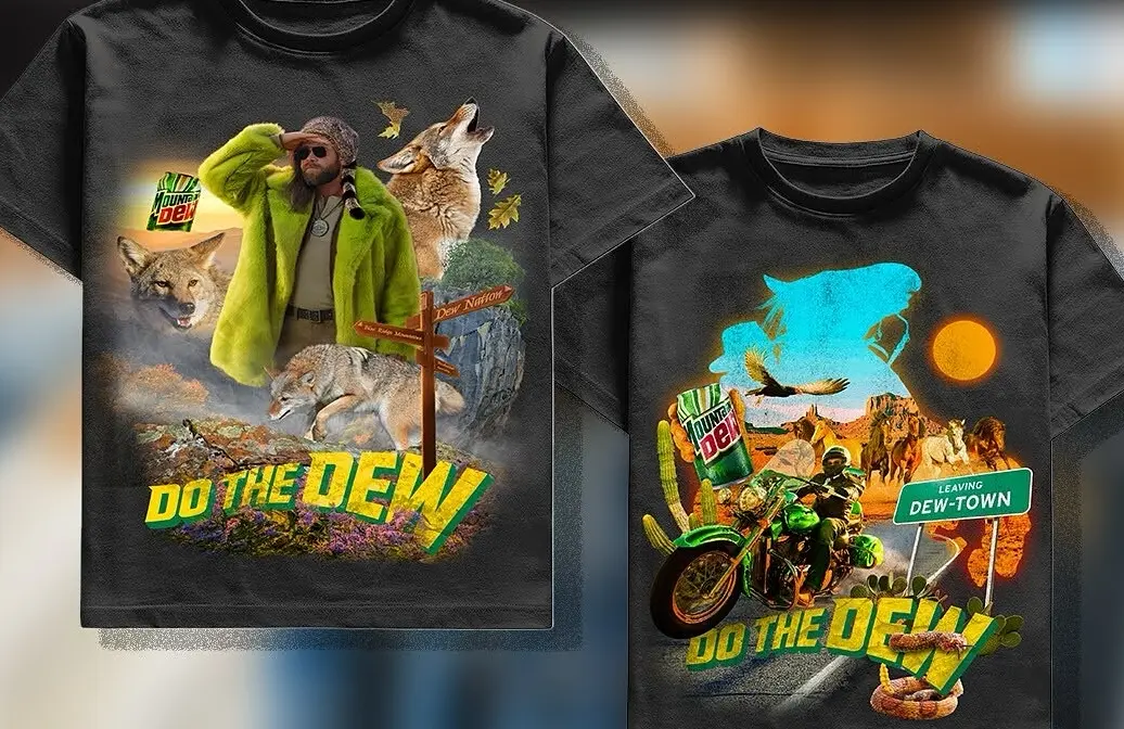 Mountain Dew Americana T-Shirt Bundle (Image via Instagram/@sydney_sweeney)
