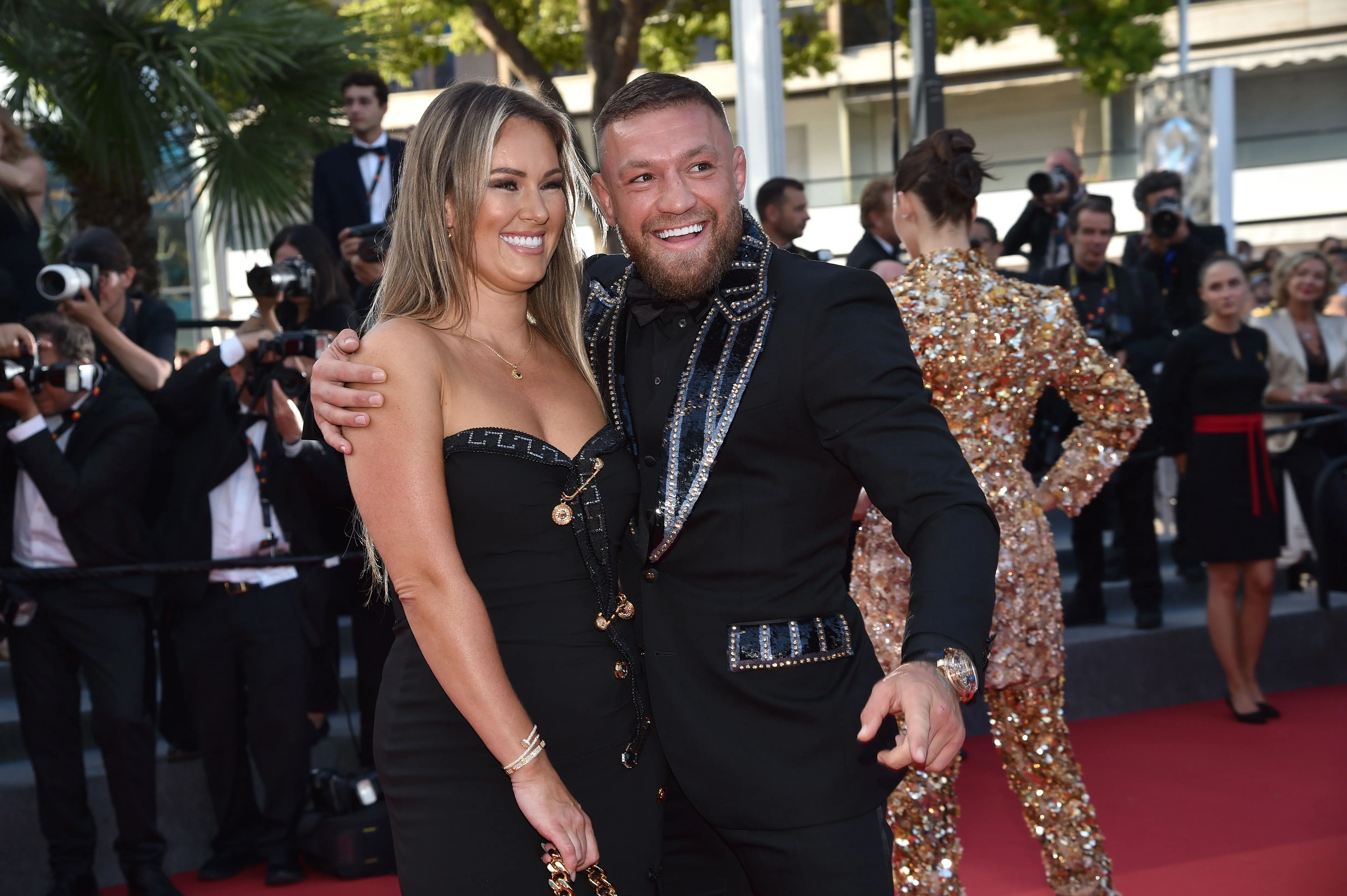 Dee Devlin and Conor McGregor reportedly get married in an intimate ceremony. (Photo by Lionel Hahn/Getty Images)