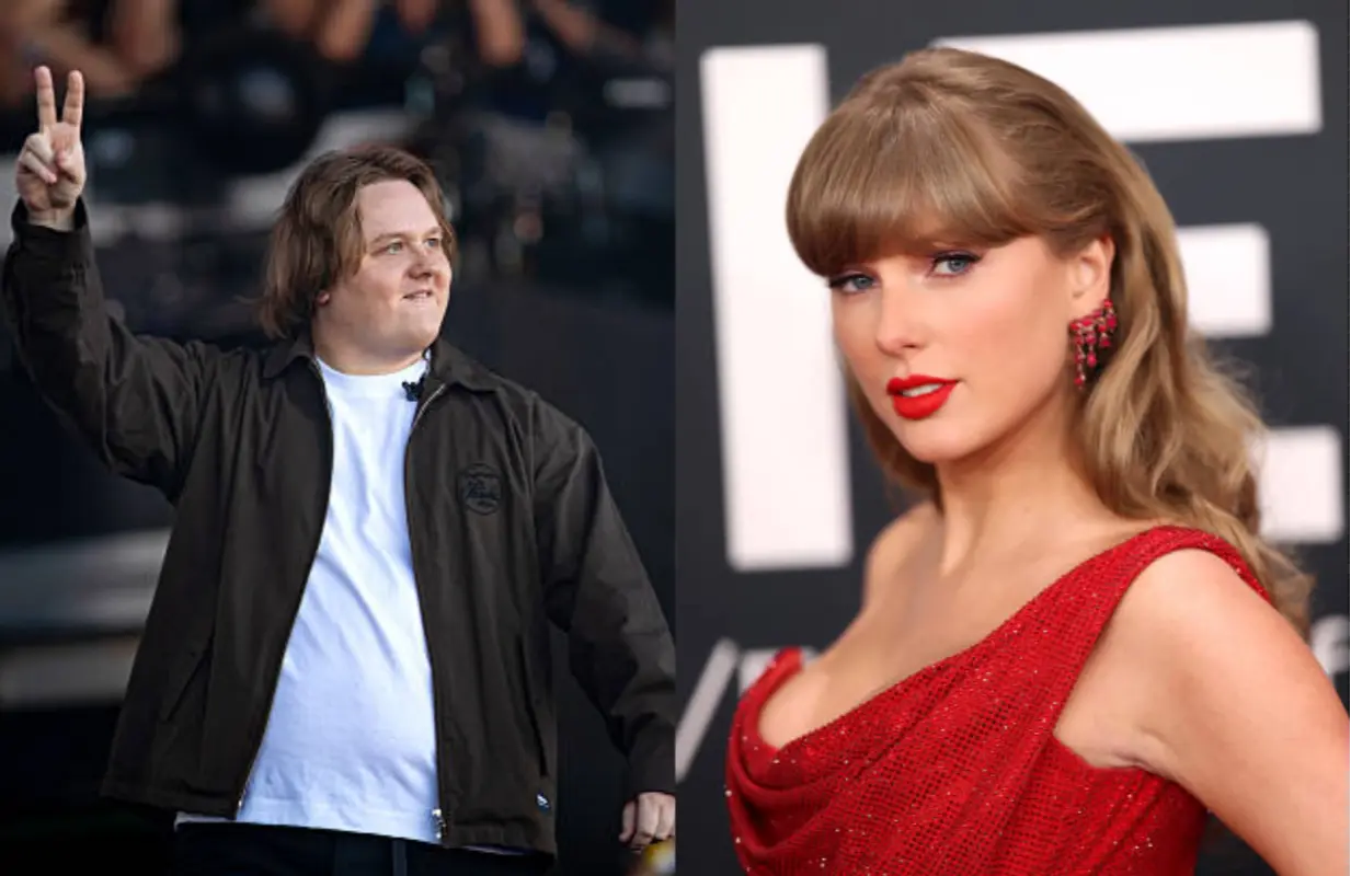 Lewis Capaldi and Taylor Swift (Images via Getty)