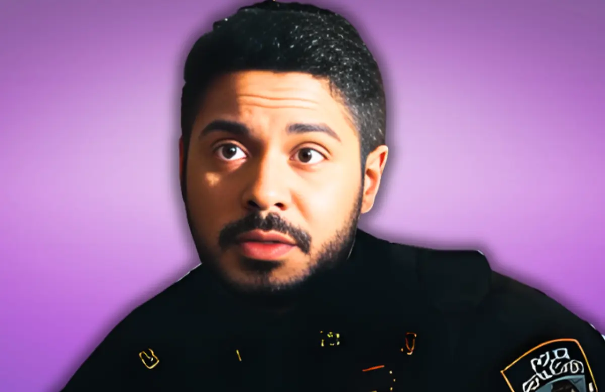 Ian Quinlan as Luis Badillo on Blue Bloods [Custom cover edited by Primetimer. Original image © Instagram/Ian Quinlan]