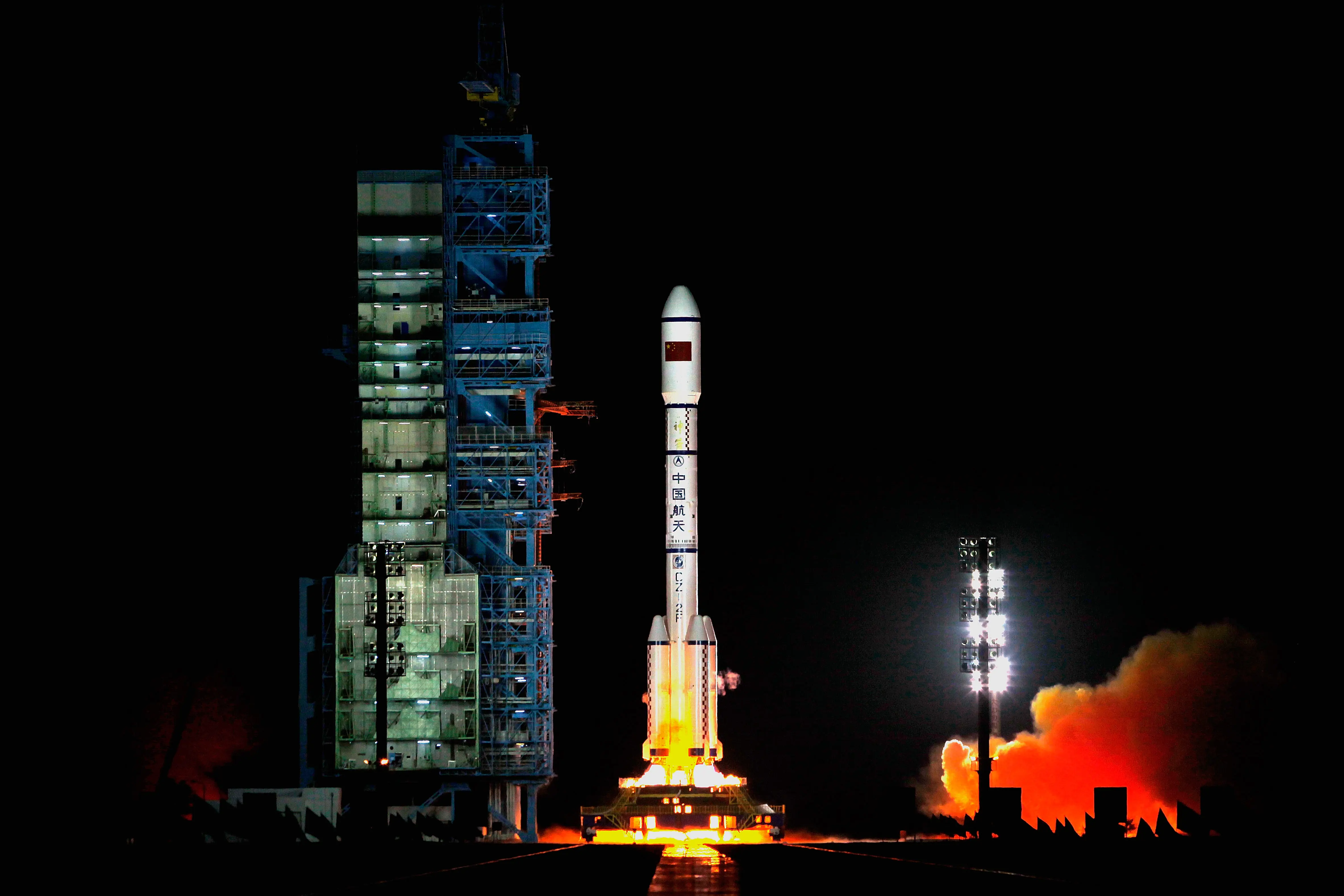 A rocket getting launched from China (Photo for reference, Image via Getty)