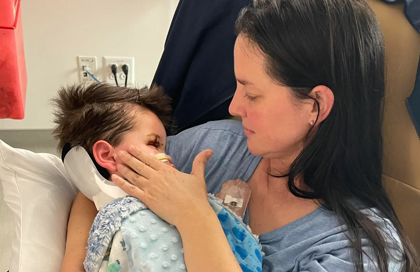 Kateka Goodman and her son were involved in an accident, a few days back (Image via Facebook/Kateka Goodman)