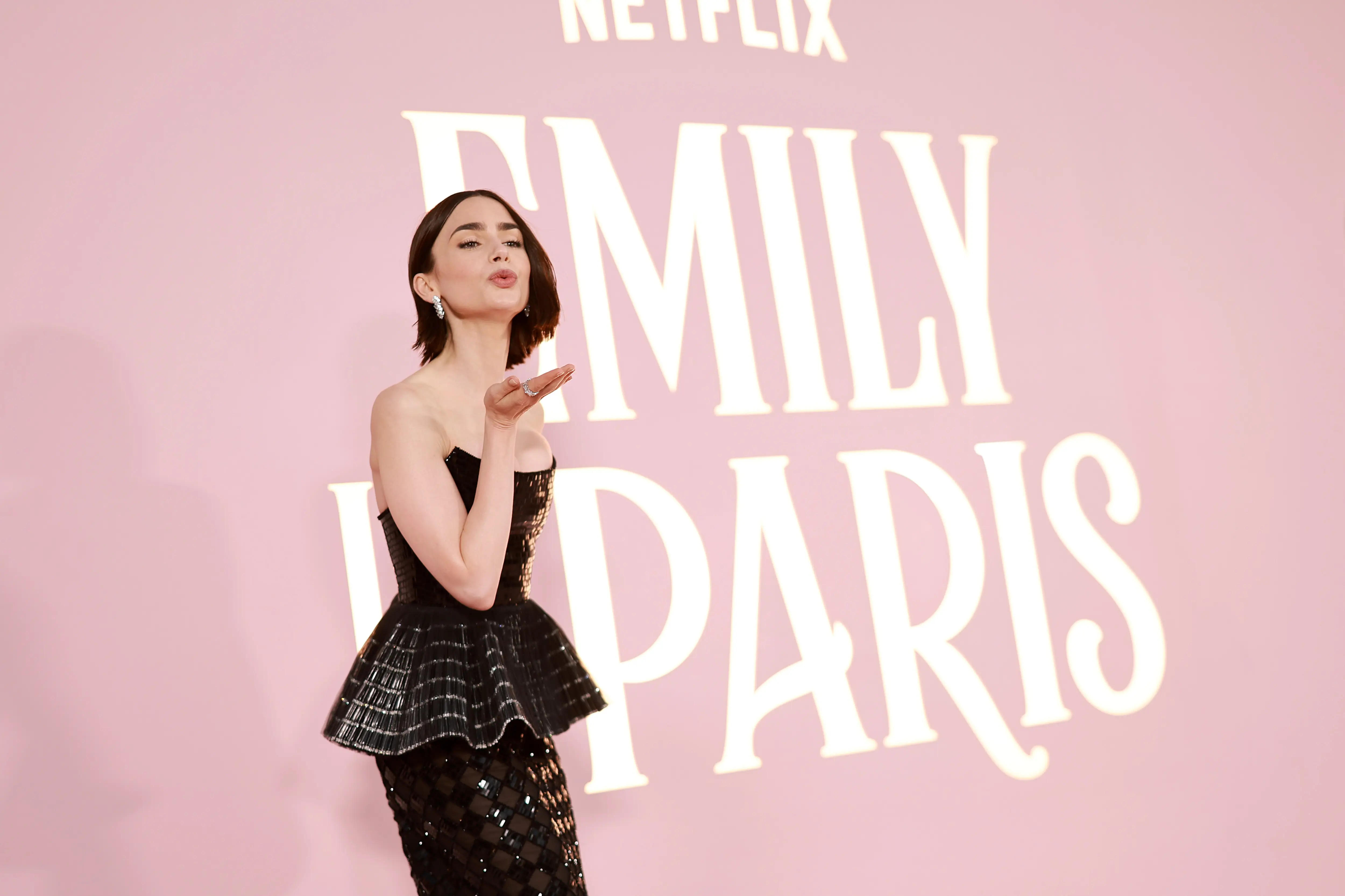 Lily Collins from Emily In Paris (Image Via Getty Images)