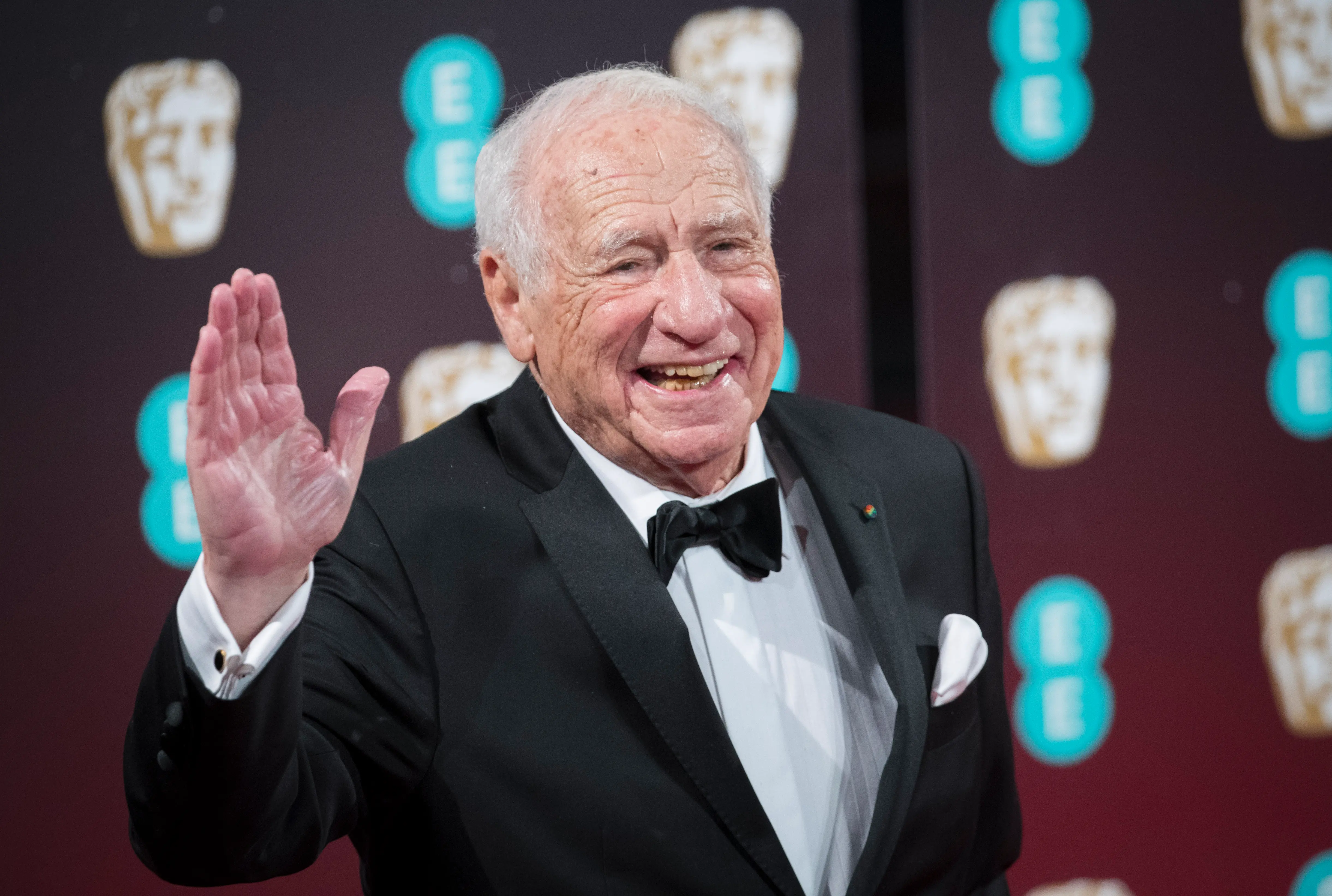 LONDON, ENGLAND - FEBRUARY 12:  Mel Brooks attends the 70th EE British Academy Film Awards (BAFTA) at Royal Albert Hall on February 12, 2017 in London, England.  (Photo by John Phillips/Getty Images)