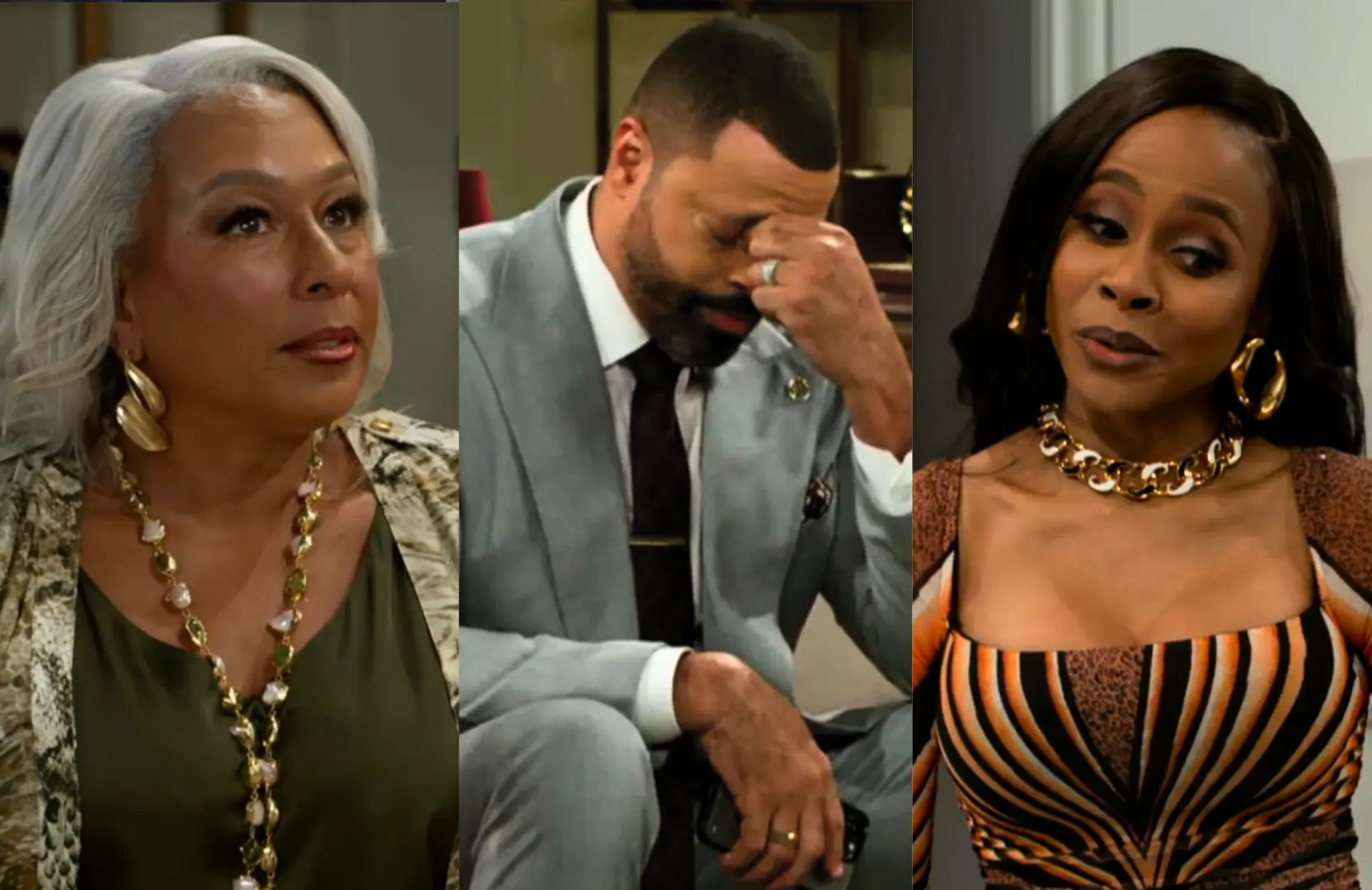 Anita, Bill and Hayley from Beyond the Gates [Image © CBS]