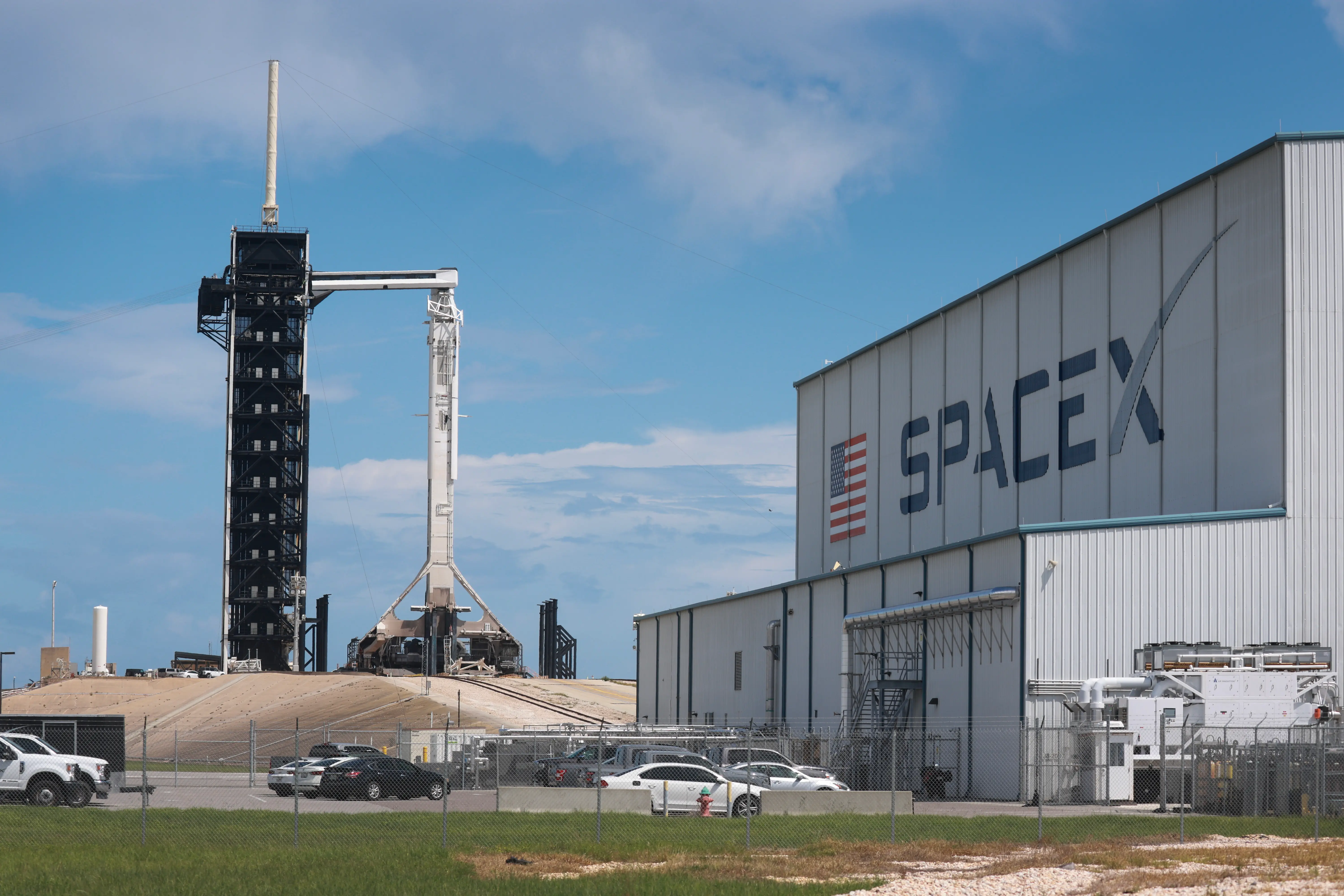 SpaceX's Polaris Dawn Falcon 9 rocket (Image via Getty)