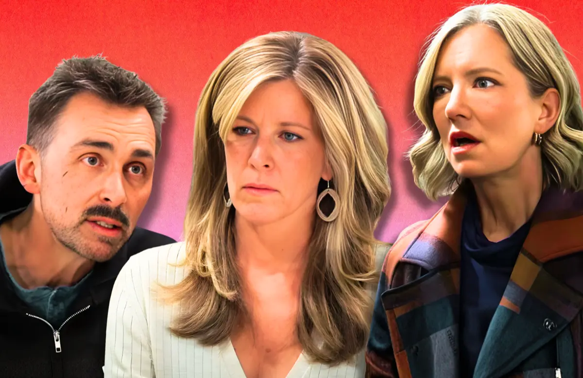 Valentin, Carly and Nina from General Hospital [Custom cover edited by Primetimer. Original Images © ABC]