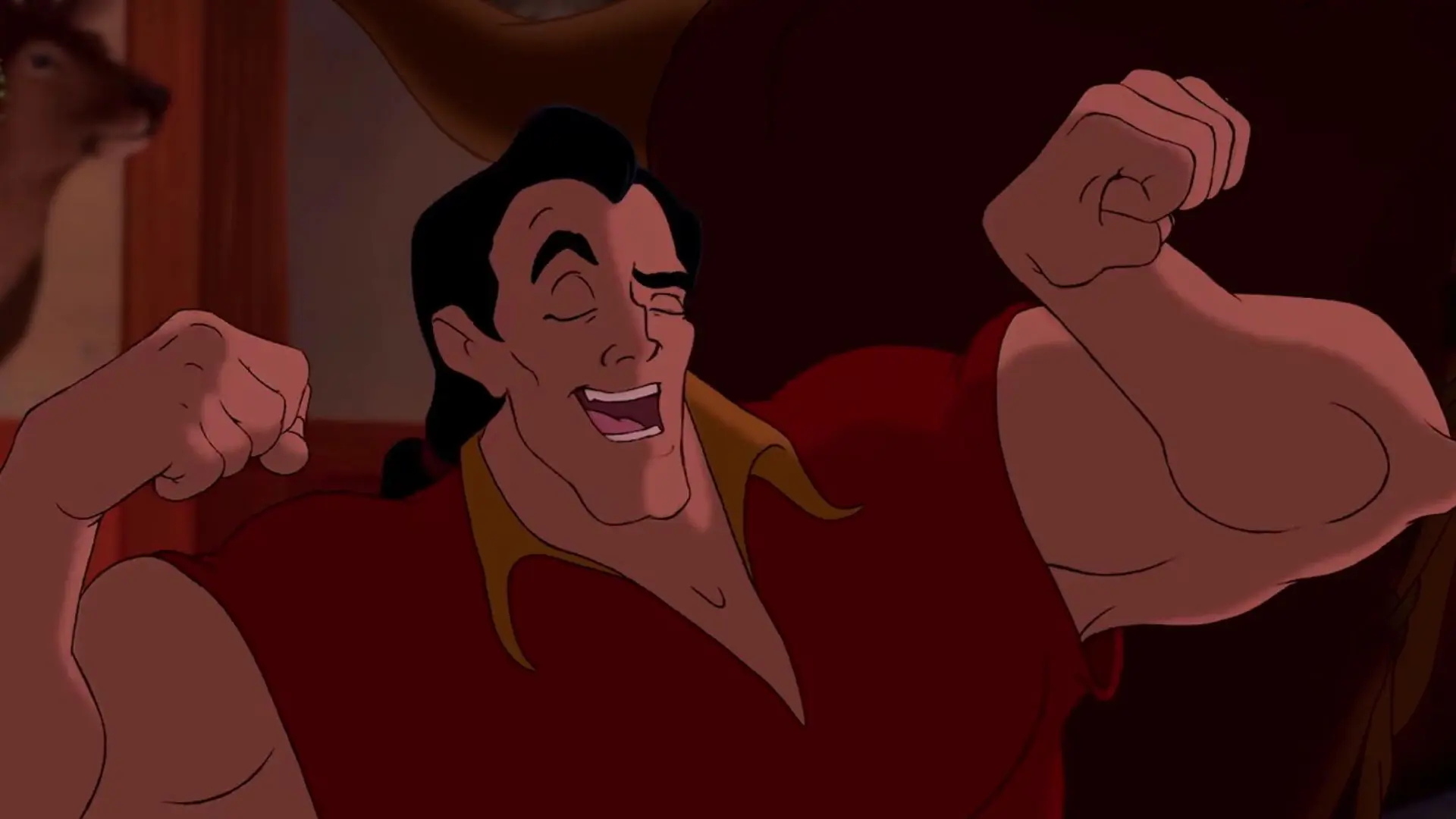 Gaston from Beauty and the Beast (Image via YouTube/@DisneyUK)