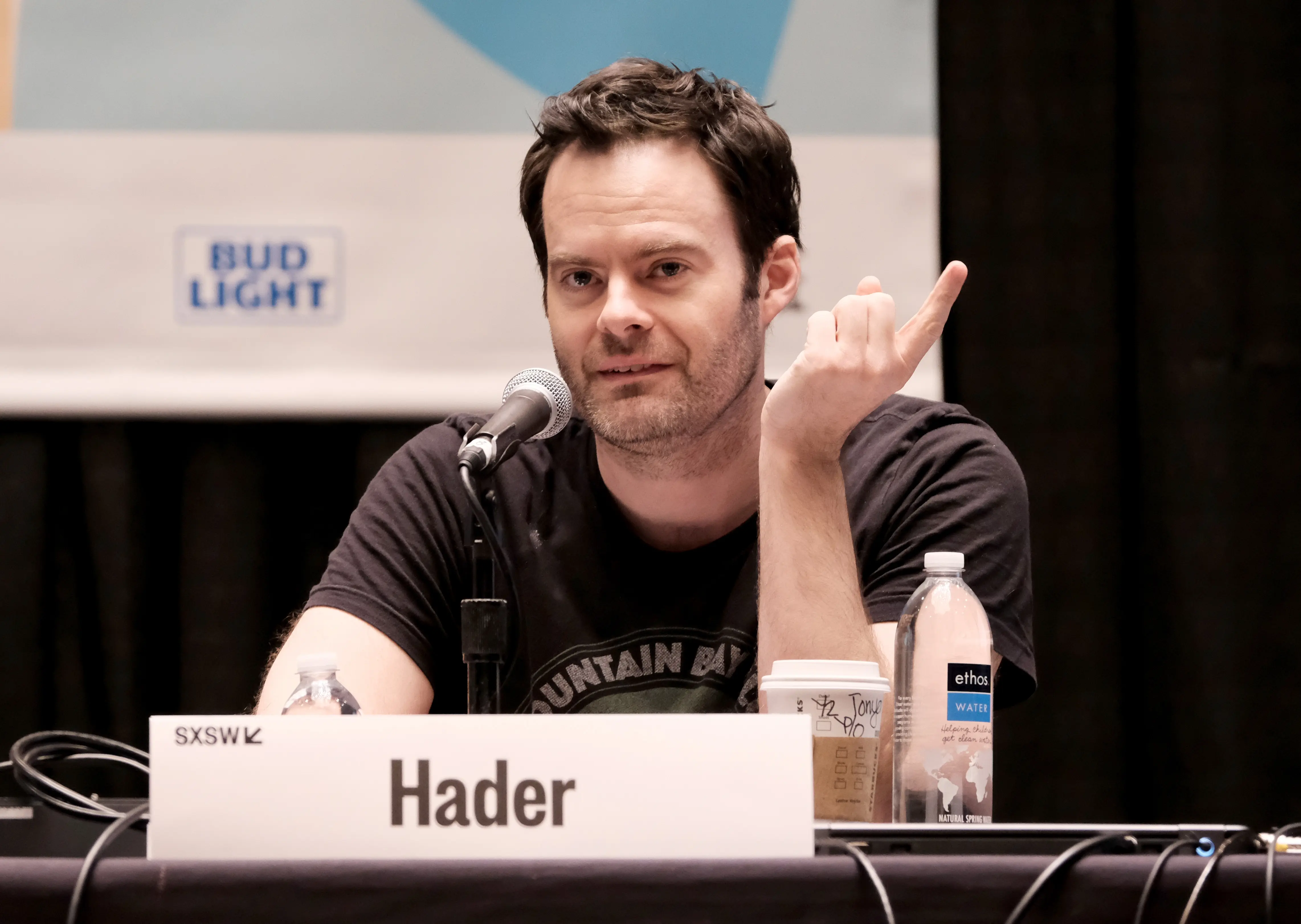 AUSTIN, TX - MARCH 10:  Bill Hader speaks onstage at Maltin on Movies during SXSW at JW Marriott Austin on March 10, 2018 in Austin, Texas.  (Photo by Hubert Vestil/Getty Images for SXSW)