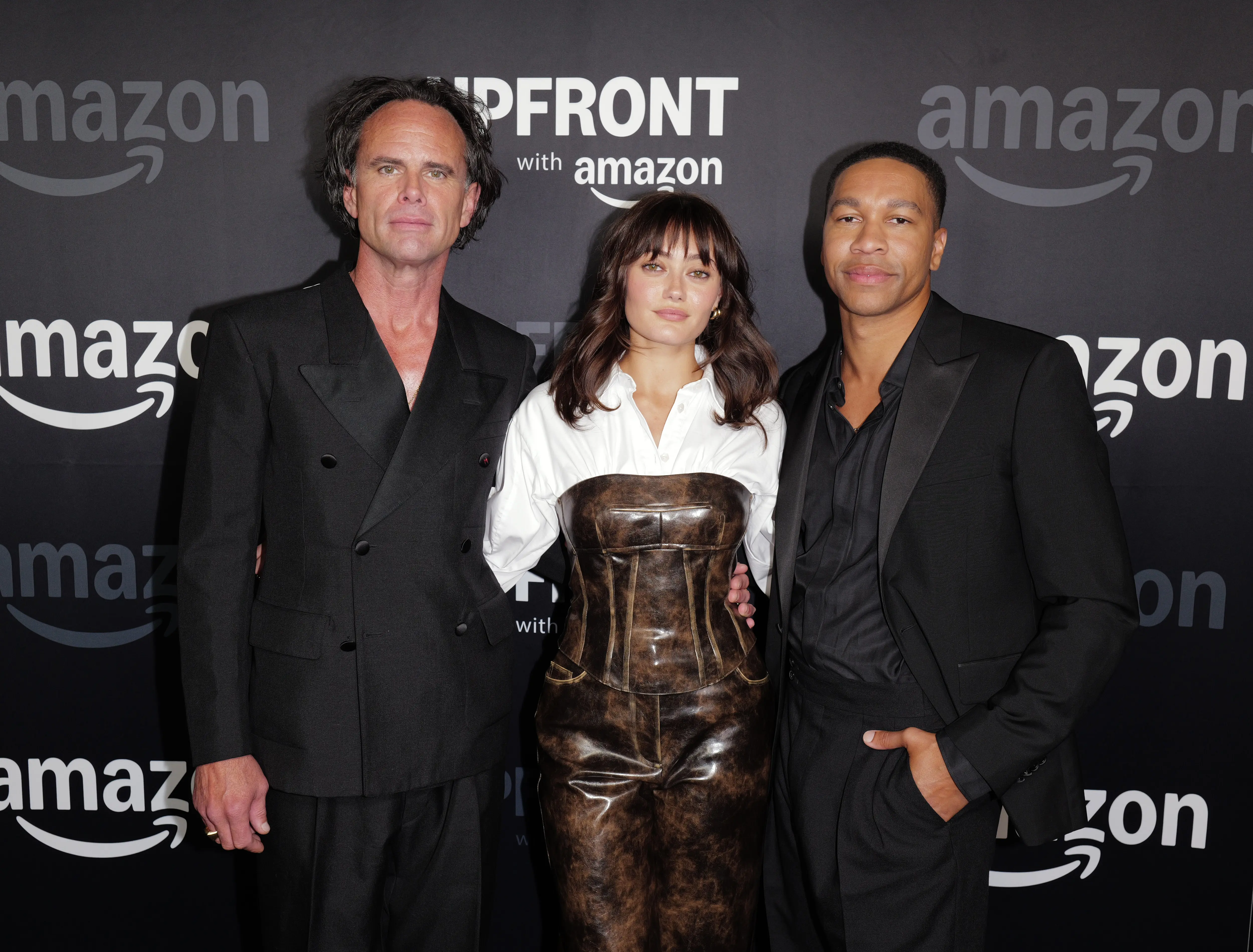 Walton Goggins, Ella Purnell and Aaron Moten (Image Via Getty Images)