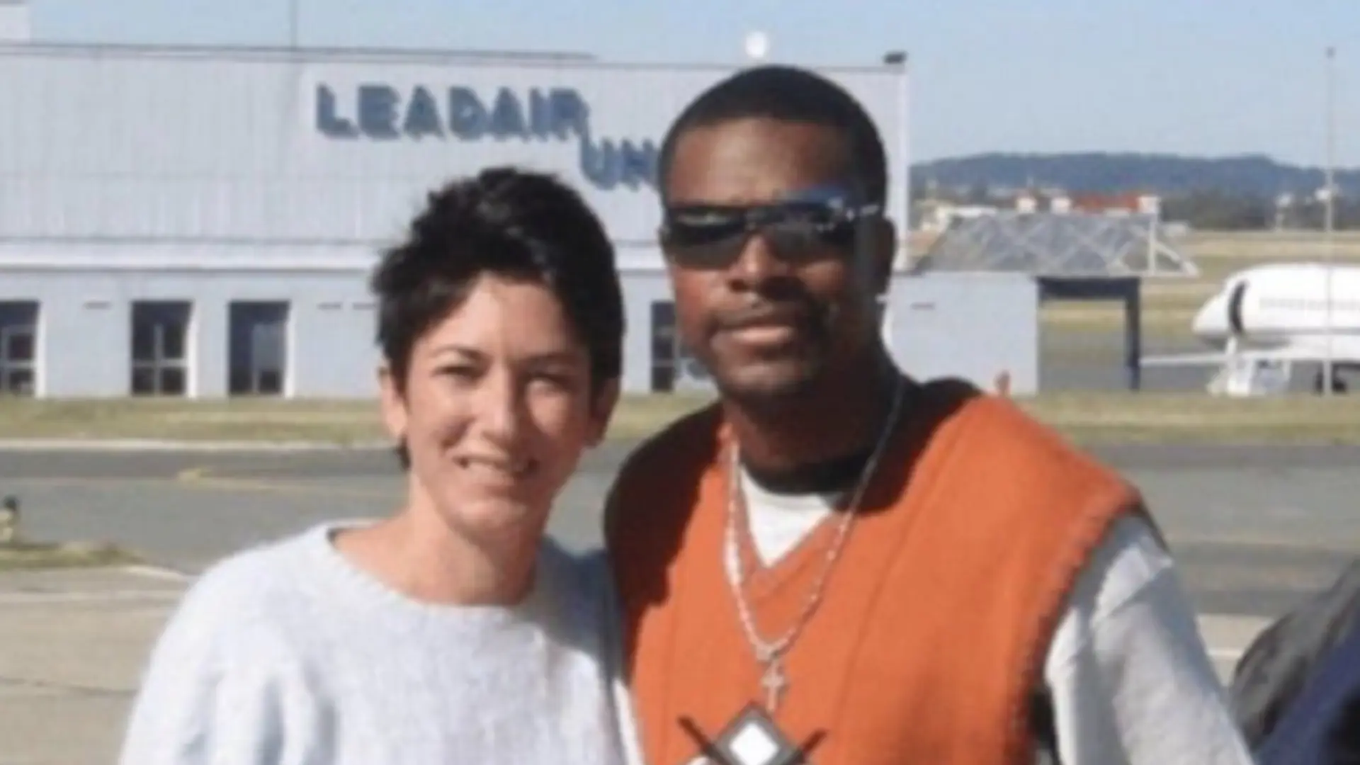 Ghislaine Maxwell and Chris Tucker (Image via X/@Pubity)