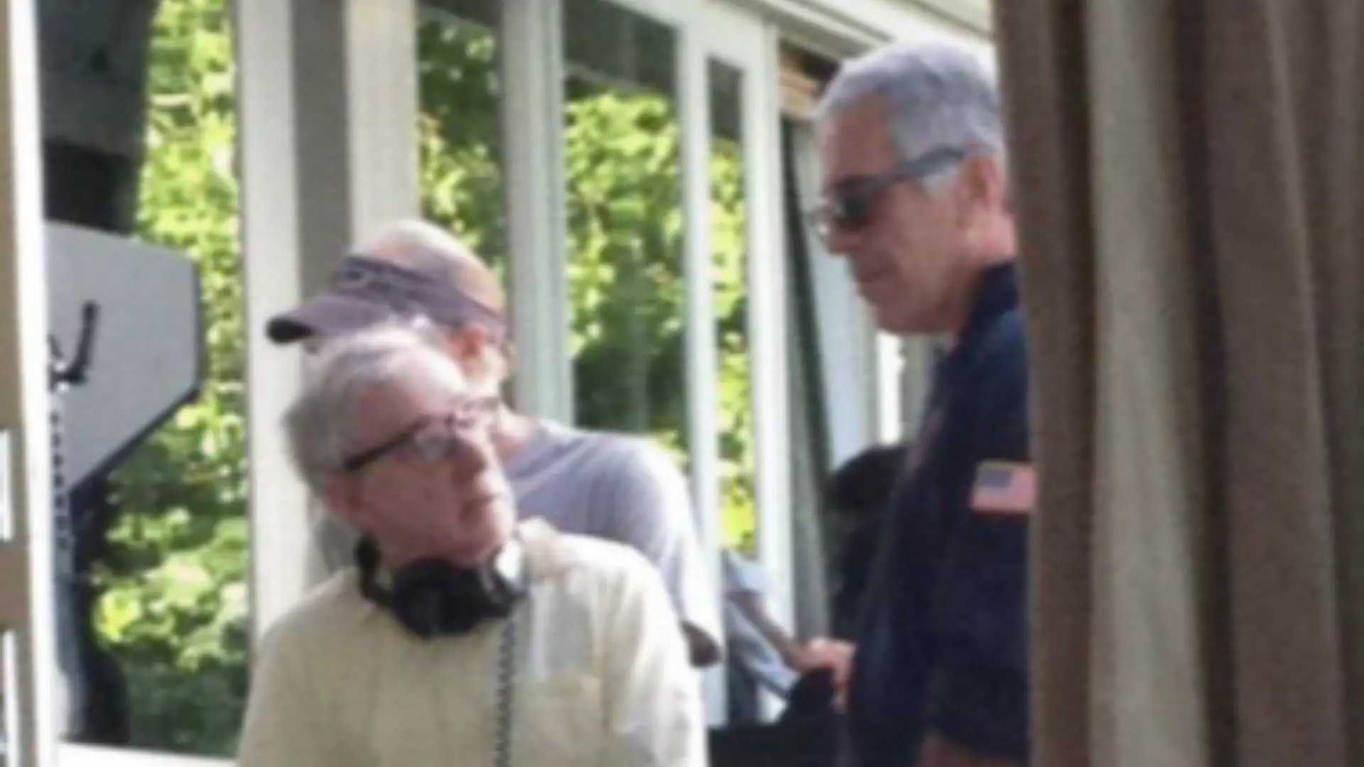 Woody Allen and Epstein (Image via X/@EretzIsrael)