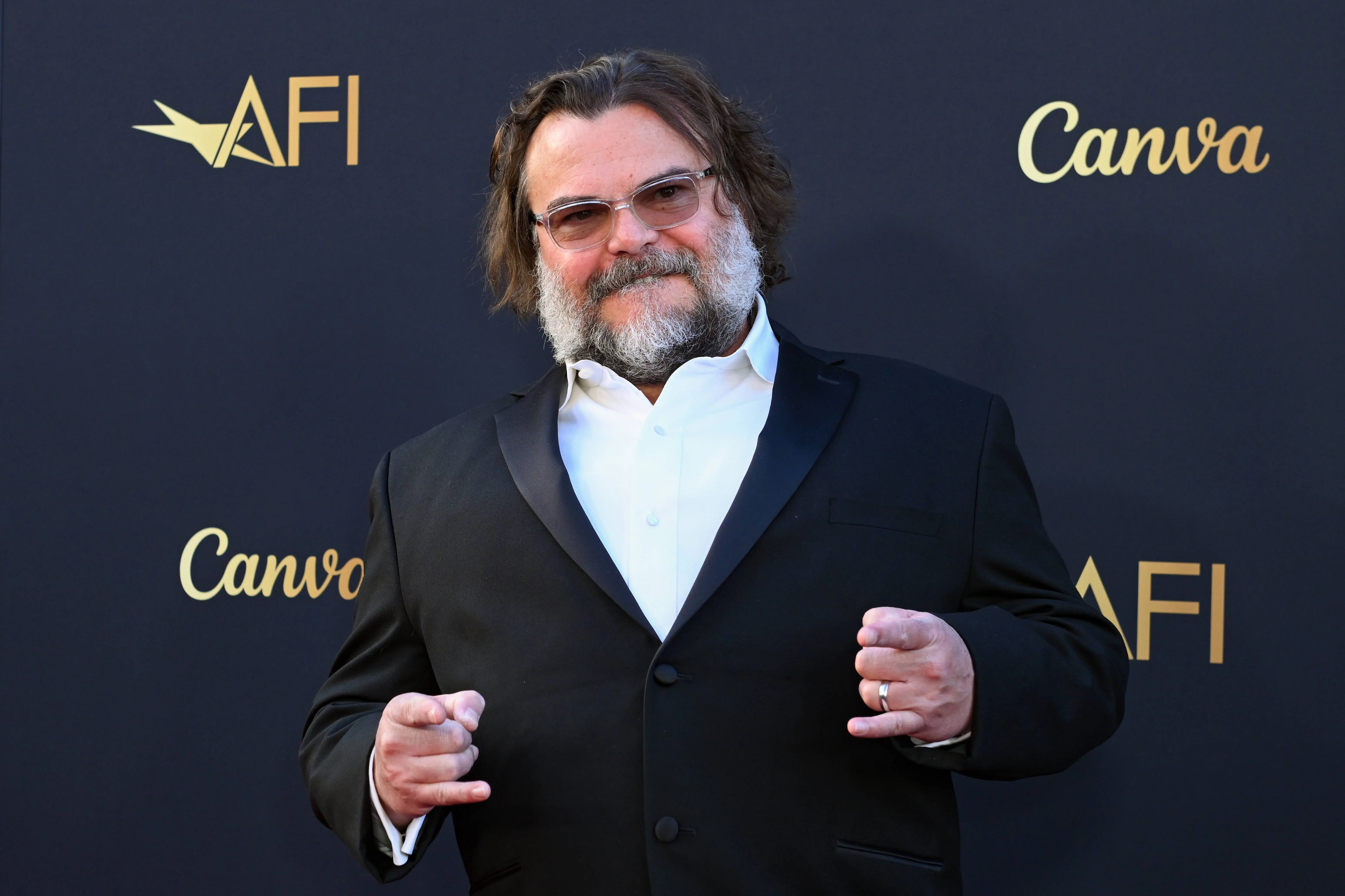 Saturday Night Live star Jack Black attends AFI Life Achievement Award Ceremony Honoring Francis Ford Coppola at Dolby Theatre on April 26, 2025 in Hollywood, California. (Photo by Olivia Wong/WireImage)
