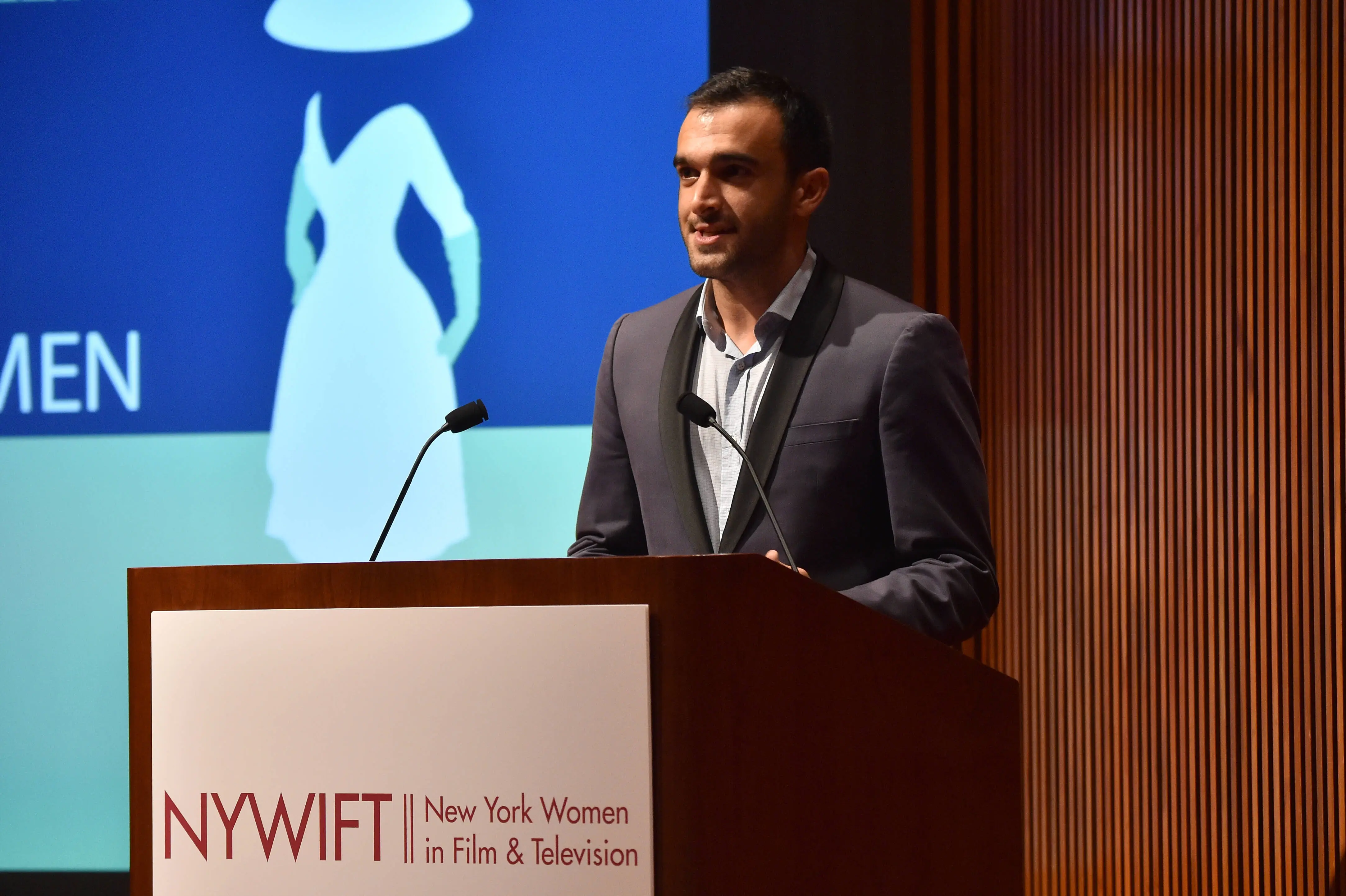 NEW YORK, NY - JUNE 18:  New York Film Editor at Variety, Ramin Setoodeh, attends the 2014 New York Women In Film And Television "Designing Women" Awards Gala at McGraw Hill Building on June 18, 2014 in New York City.  (Photo by Larry Busacca/Getty Images)
