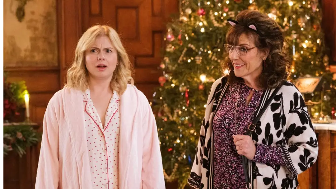 Rose McIver and Caroline Aaron in Ghosts Season 5 Episode 10 (Image via Instagram/@ghostscbs)