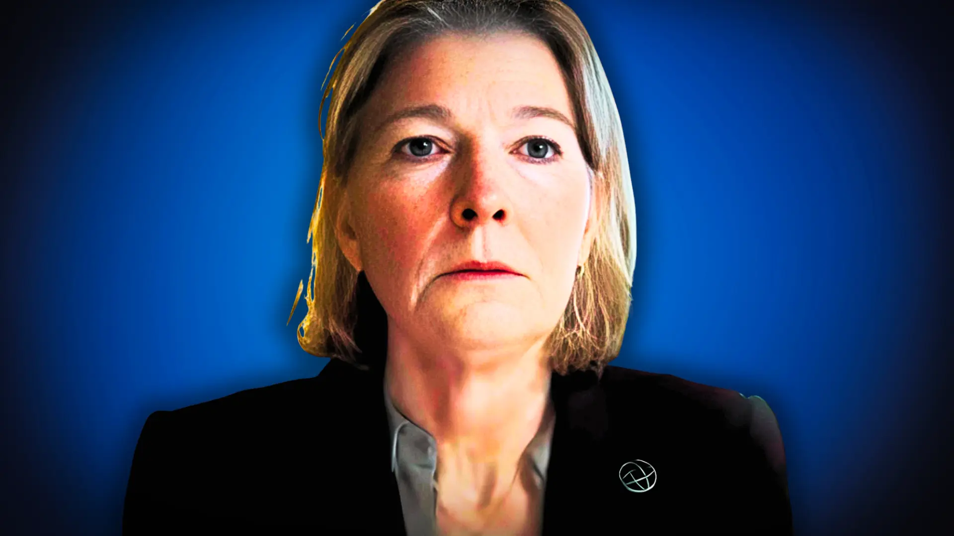 Jemma Redgrave as Kate Lethbridge Stewart in The War Between the Land and the Sea (Custom cover edited by Primetimer, Original Image ©️BBC)