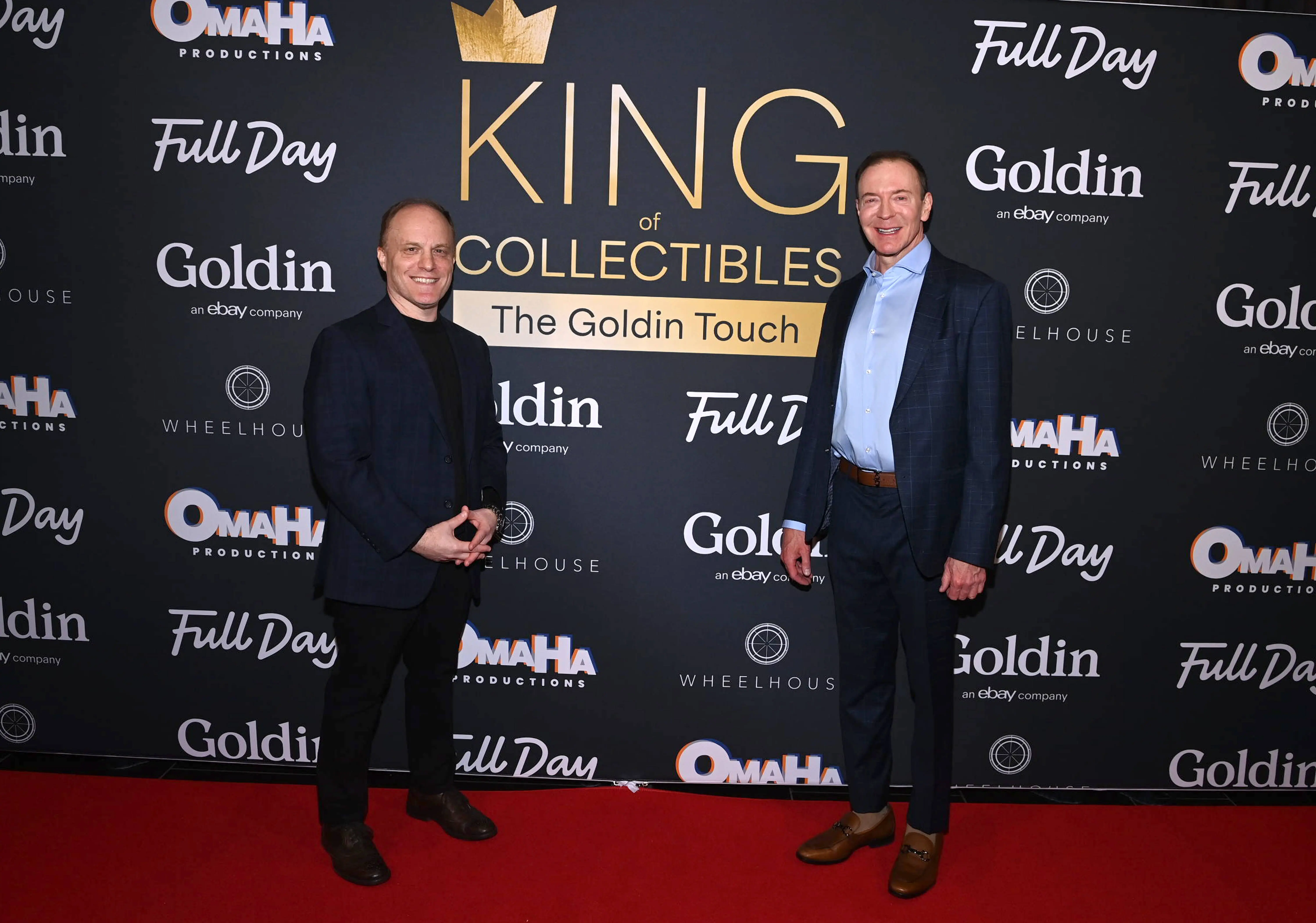 Noah Scheinmann and Ken Goldin (Image via Getty)