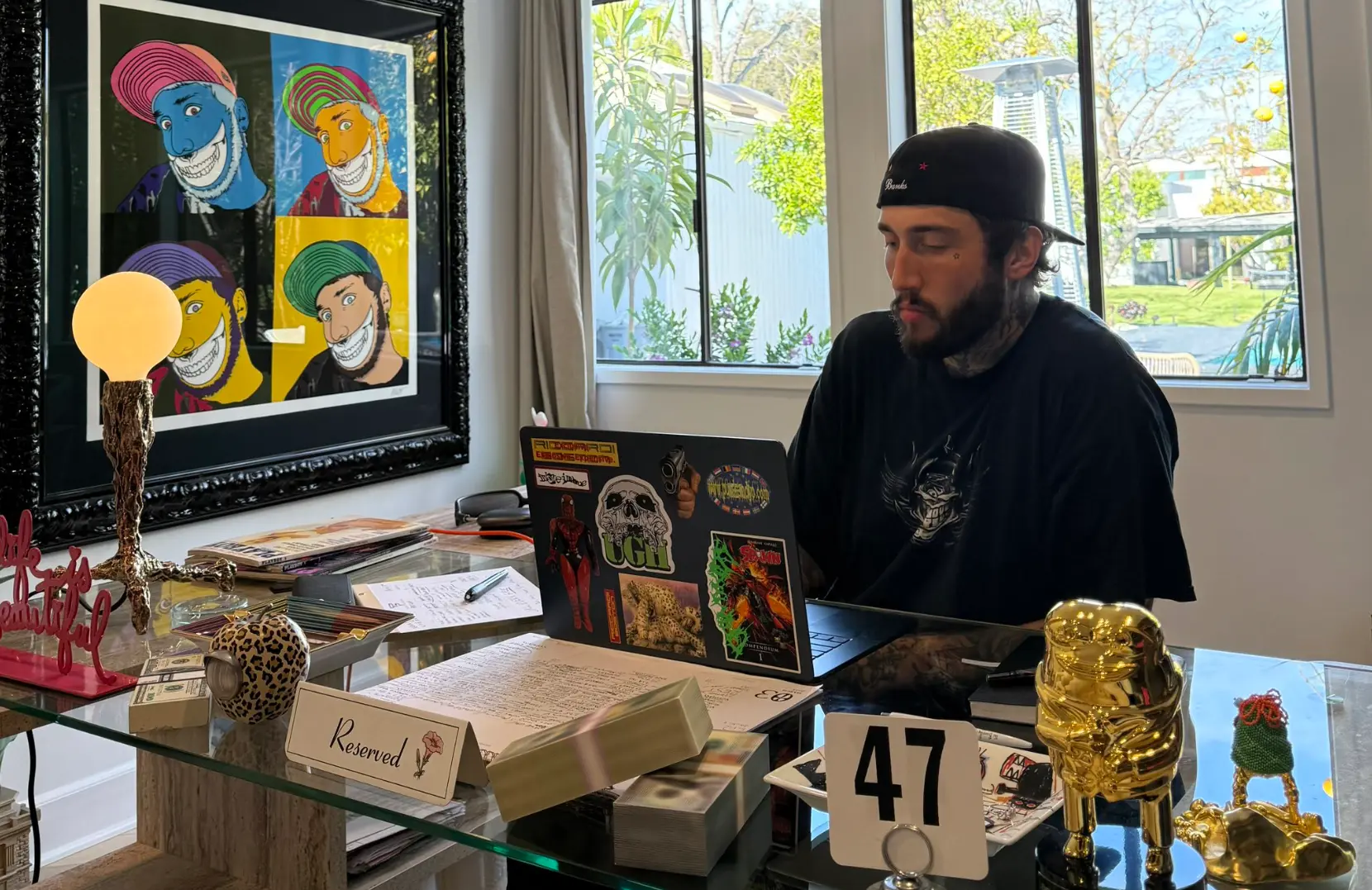 Banks, who was known as FaZe Banks till his exit from the FaZe Clan (Image via X/@Banks)