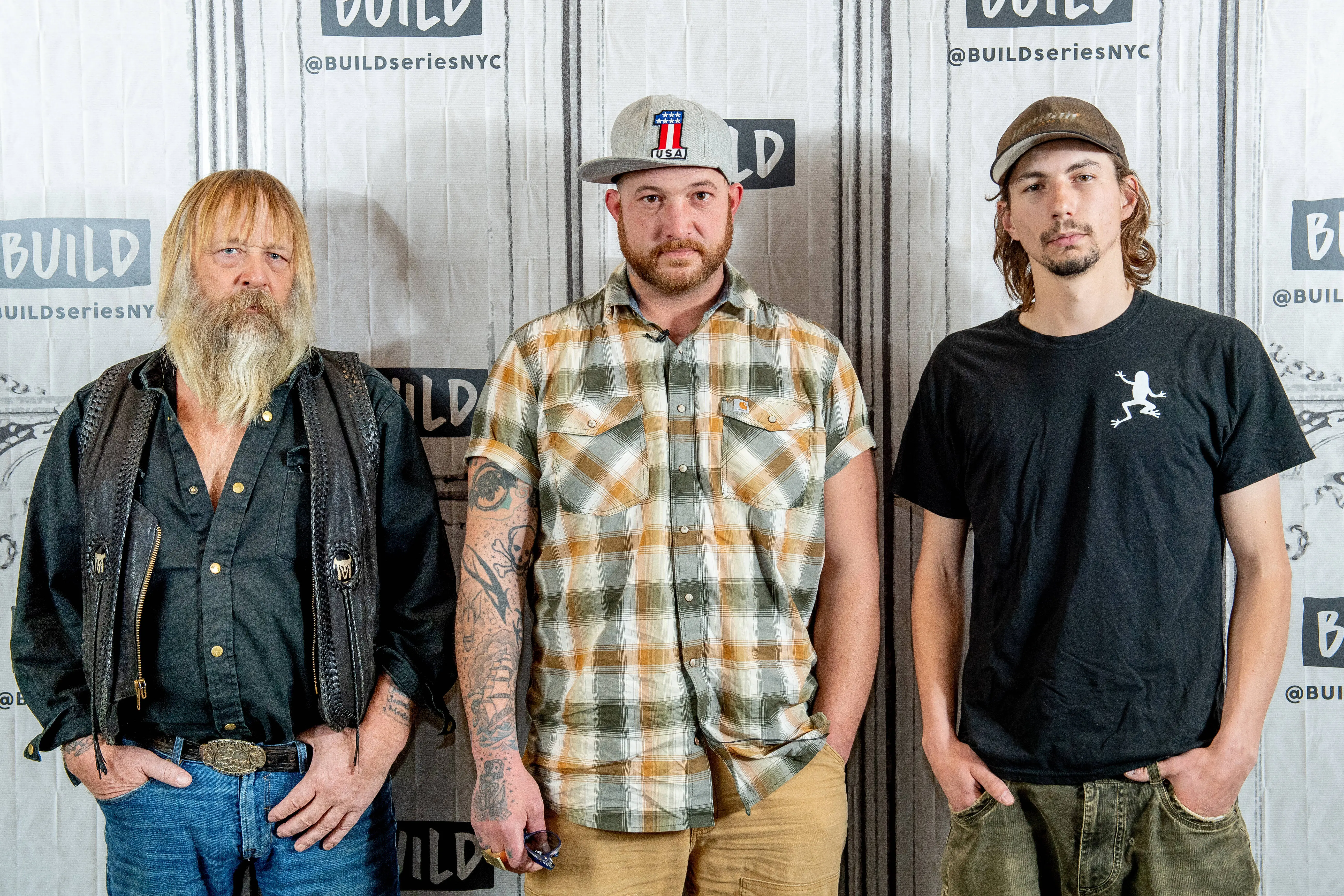 Gold Rush stars Tony Beets Rick Ness and Parker Schnabel discuss "Gold Rush" with Build Brunch at Build Studio on October 12, 2018 in New York City.  (Photo by Roy Rochlin/Getty Images)