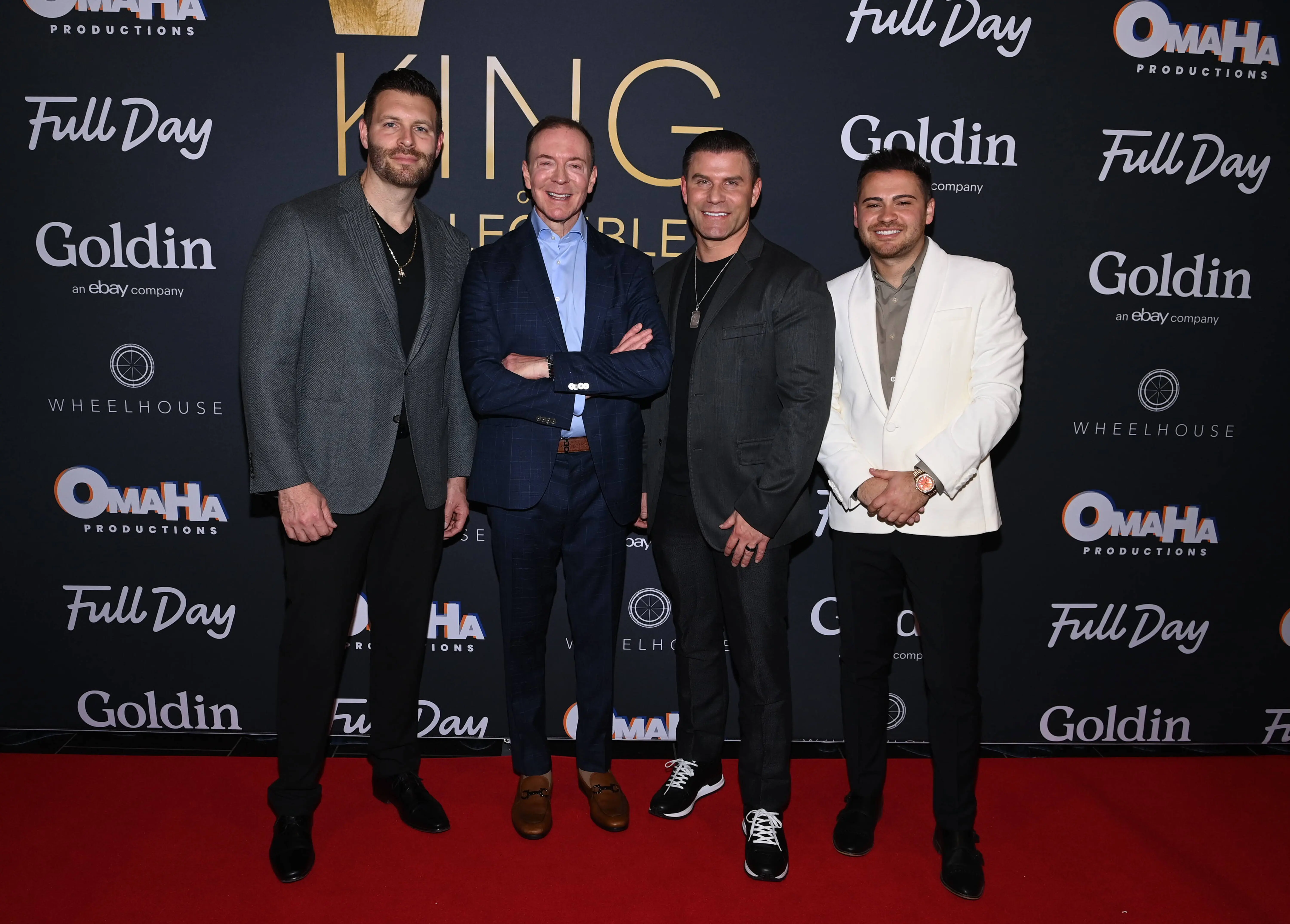 Carlo Civitella,  Ken Goldin, David Amerman and Ryan Krupa (Image via Getty)