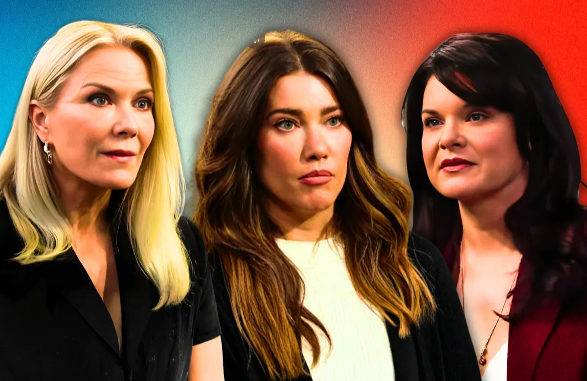 Brooke, Steffy and Katie from The Bold and the Beautiful [Custom cover edited by Primetimer. Original images © CBS]