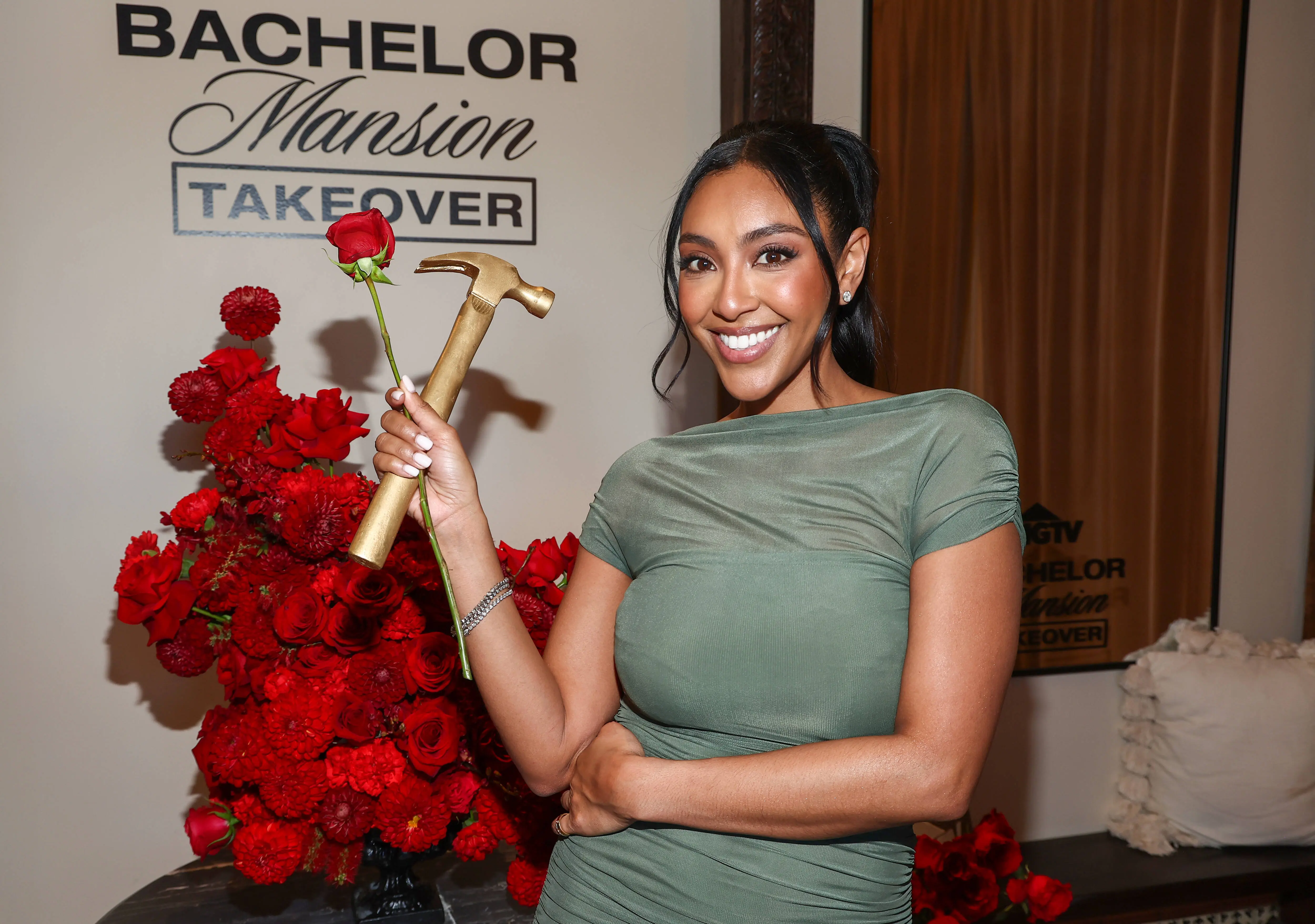 The Bachelorette alum Tayshia Adams reflects on judging her exes on Bachelor  Mansion Takeover