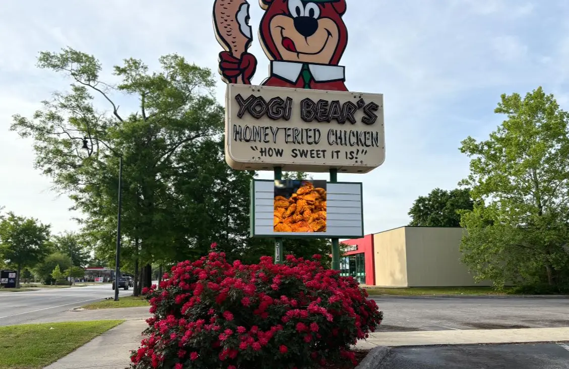 What is the origin of Yogi Bear Chicken restaurant? History explored as