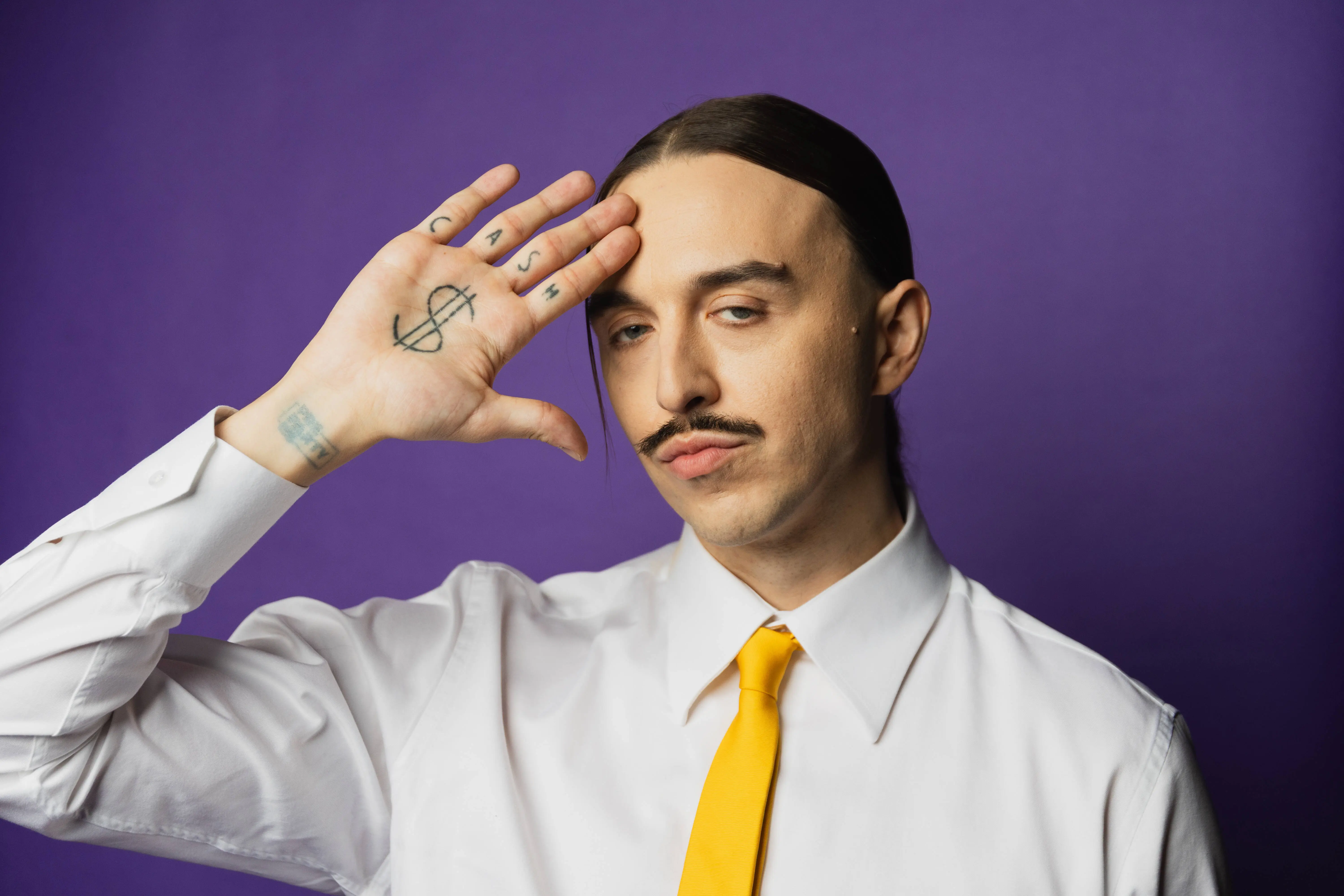 Who is Tommy Cash? Estonian rapper wears an outfit made of 