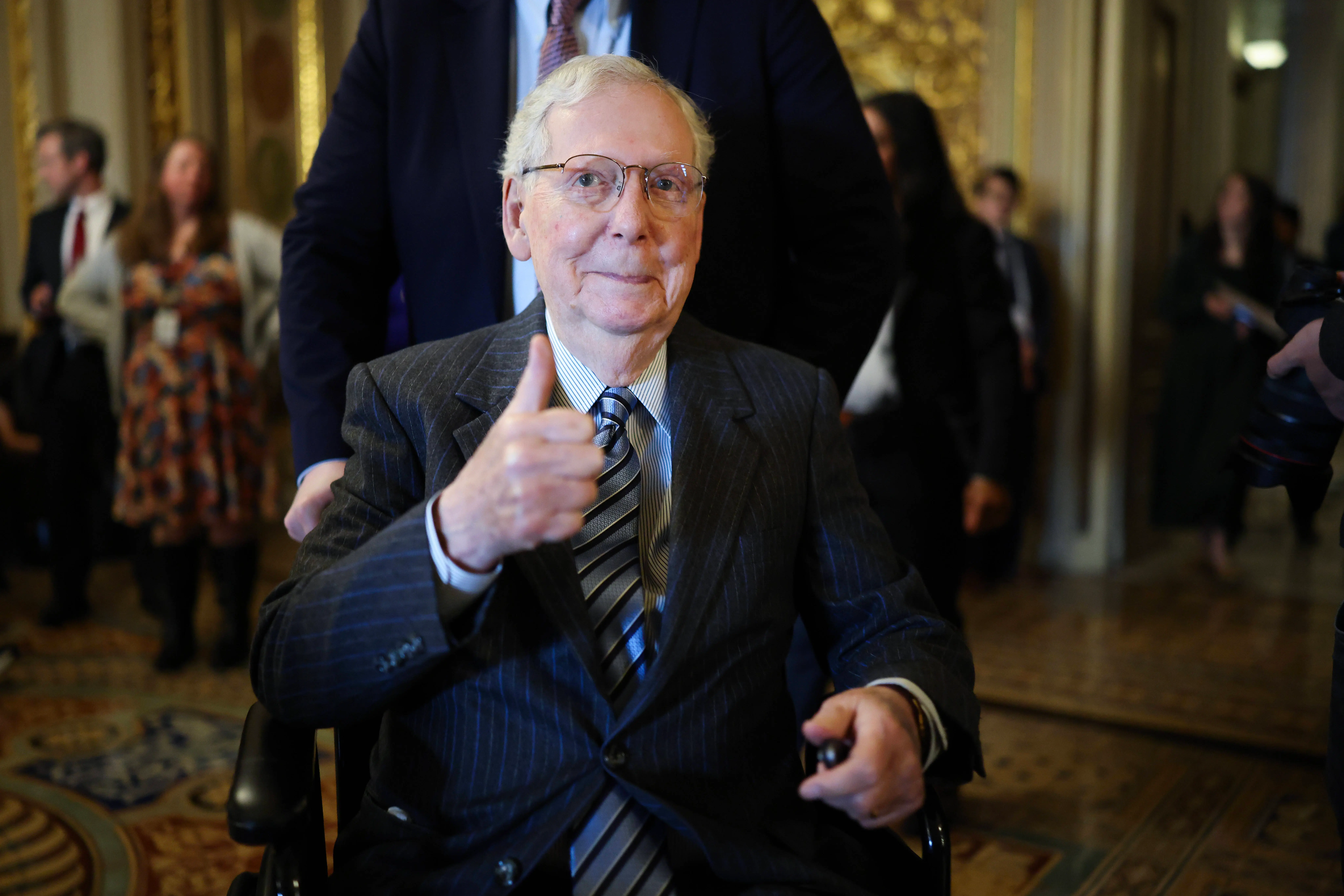 Mitch McConnell is 
