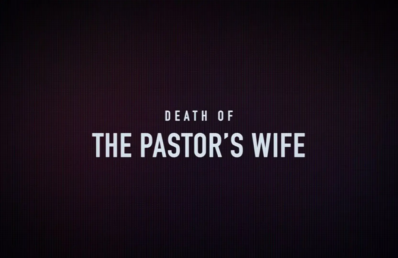Why are John-Paul Miller's emotional displays being questioned in Death of the Pastor's Wife?