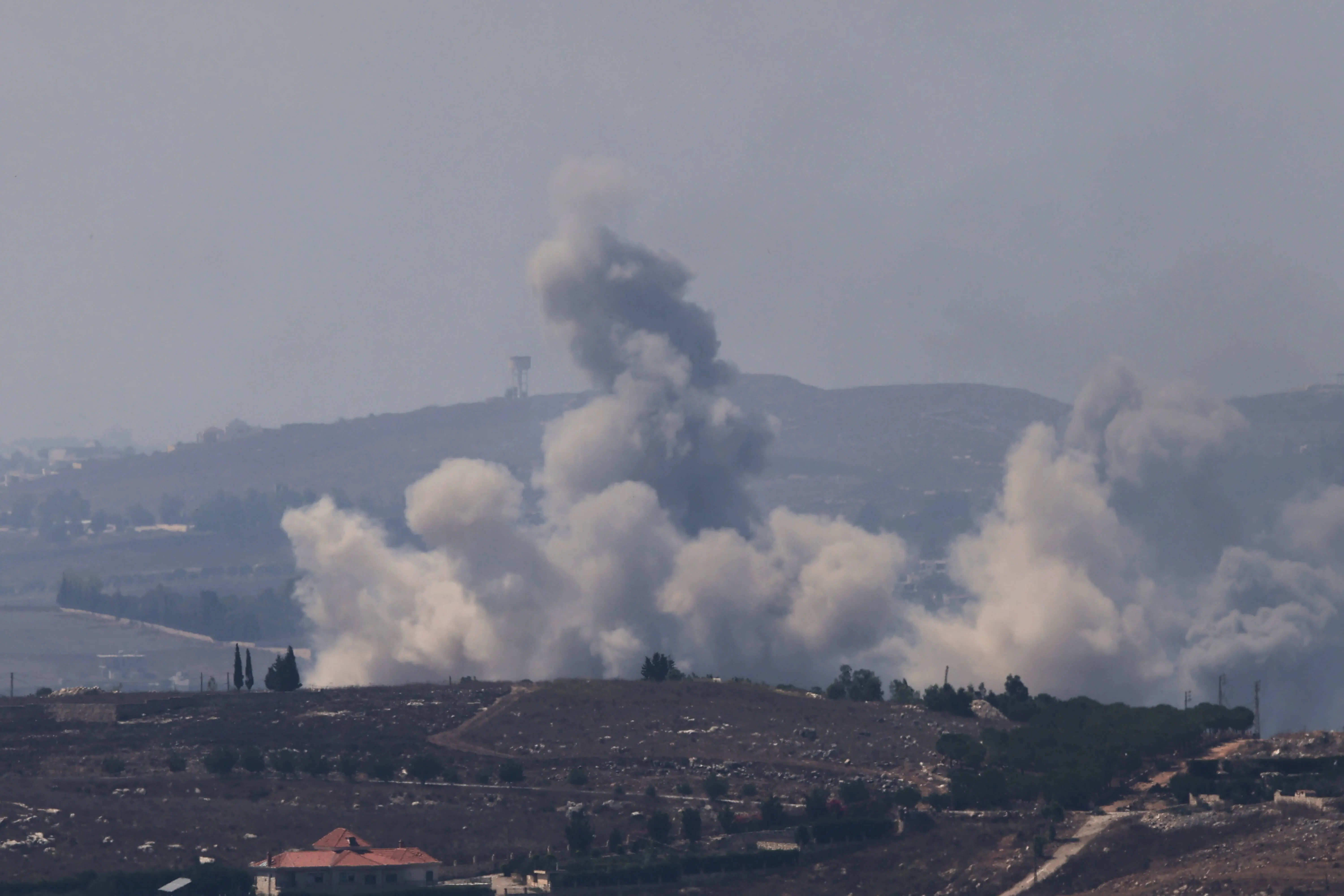 Video of an Israeli strike near Lebanese reporter Ali Chbib as he was preparing to go on air goes viral