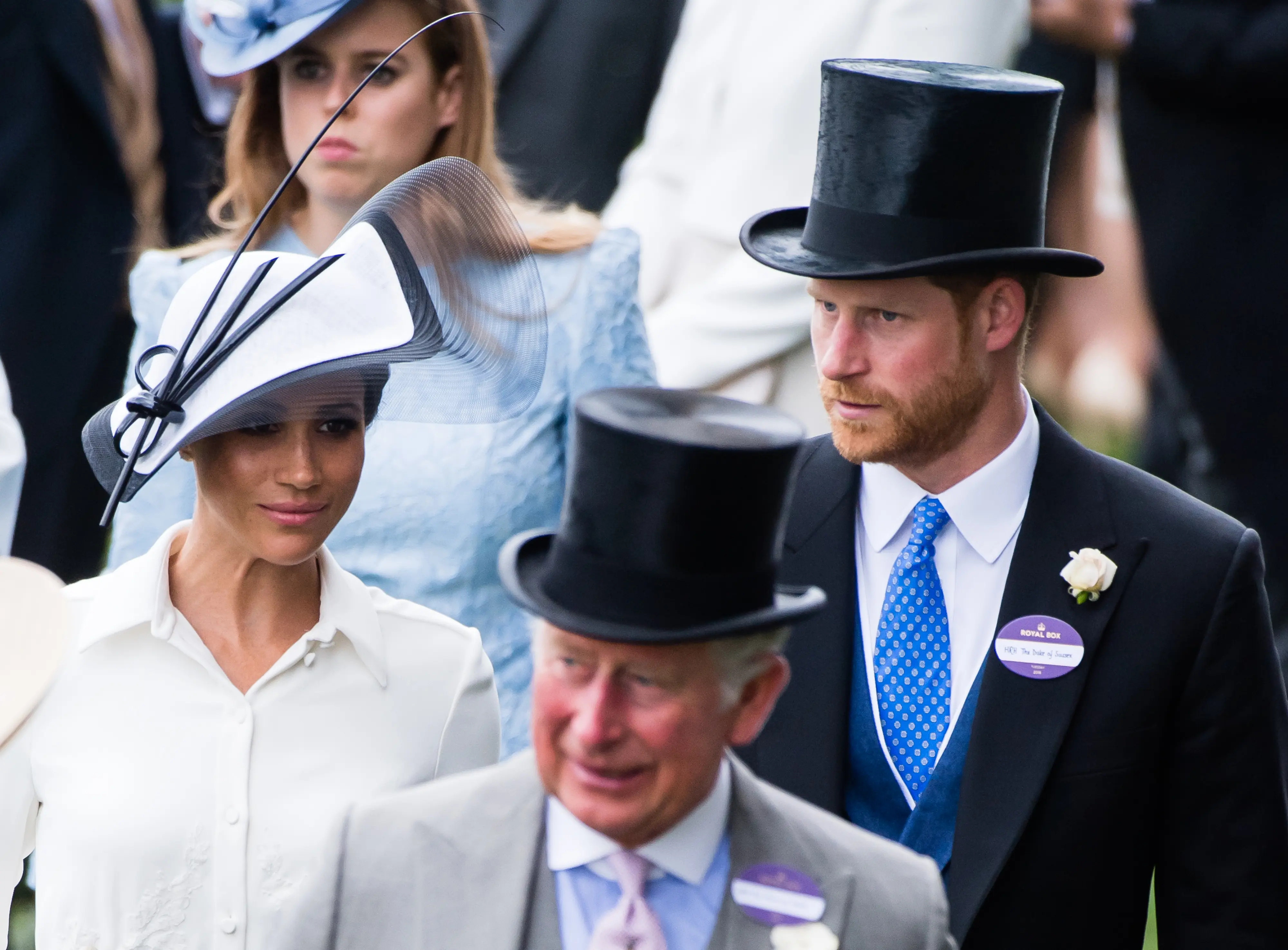King Charles' letter declaring Prince Harry and Meghan Markle 