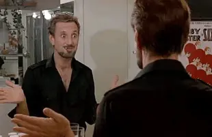 Roy Scheider in director Bob Fosse's autobiographical film <i>All That Jazz</i>