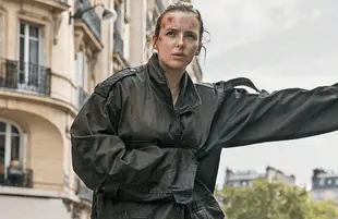 Villanelle (Jodie Comer) is wounded but on the run in the season premiere of Killing Eve.