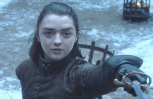 Maisie Williams as Arya Stark in Game of Thrones (HBO)