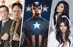 The Office, Captain America and Keeping Up With the Kardashians are among the shows and movies marathoning on TV this Fourth of July.