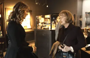Laura Dern's Renata lays into Mary Louise (Meryl Streep) in the Big Little Lies Season 2  finale. (HBO