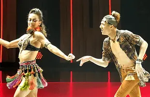 Gaby Diaz and Lex Ishimoto in Season 14 of So You Think You Can Dance (FOX)