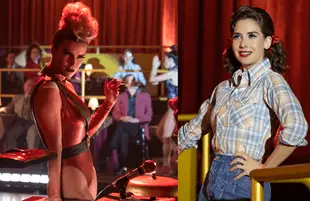 Betty Gilpin and Alison Brie in GLOW's standout season three episode, "Freaky Tuesday." (Netflix)