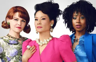 Ginnifer Goodwin, Lucy Liu, and Kirby Howell-Baptiste star in Why Women Kill (CBS All Access)