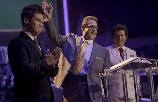 Adam Devine, John Goodman, and Danny McBride in The Righteous Gemstones (HBO)