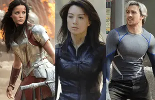 Jamie Alexander, Min-Na Wen and Aaron Taylor-Johnson (ABC, Marvel)