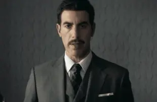 Sacha Baron Cohen is Eli Cohen in The Spy (Netflix).